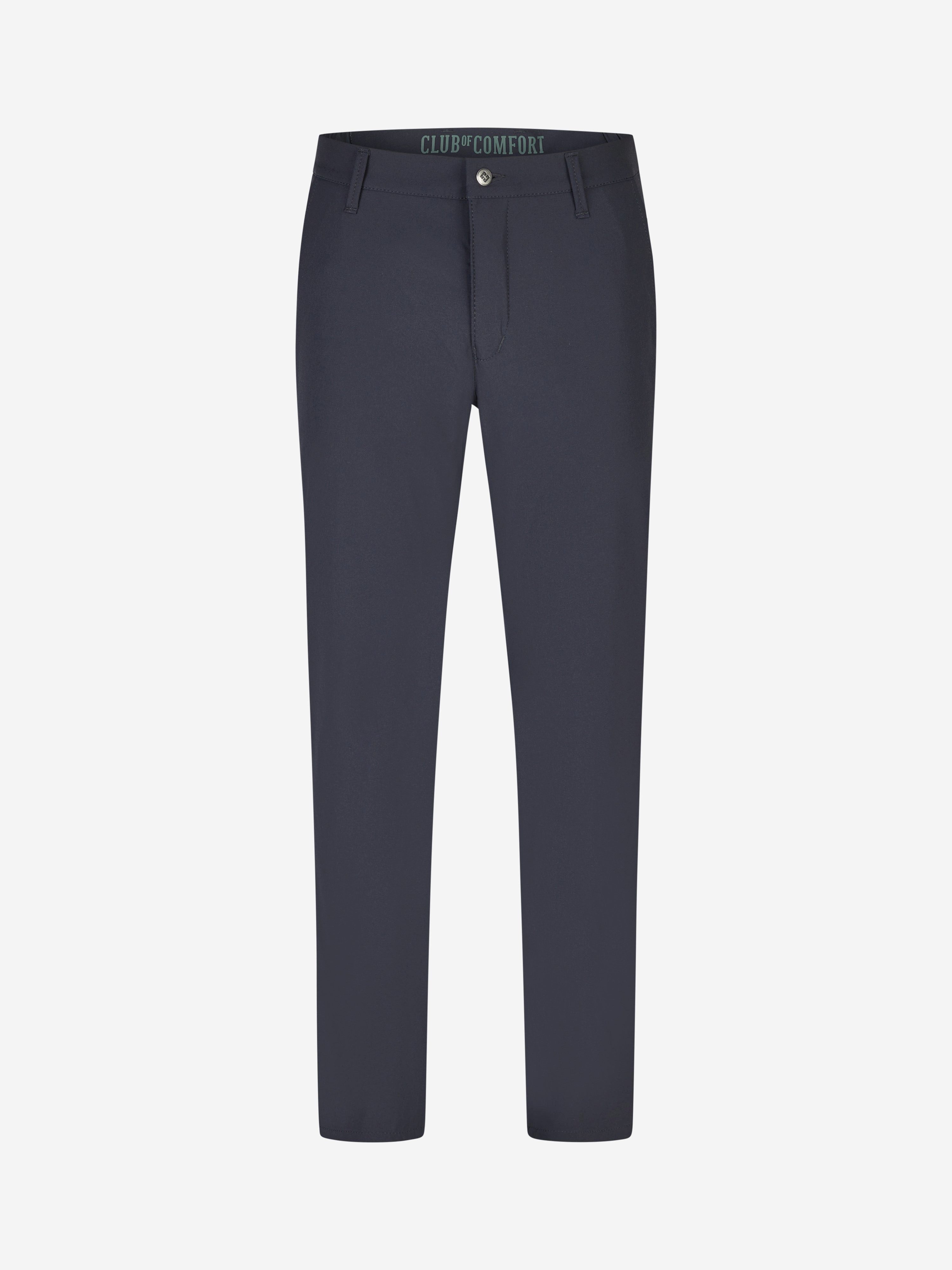Club of Comfort Chinohose Chino/Flat Front Hose FOXX 8300 - dunkelblau - Herrenhose - 24 ["Chino als einfach gestylte Hosenform, die die Balance zwischen