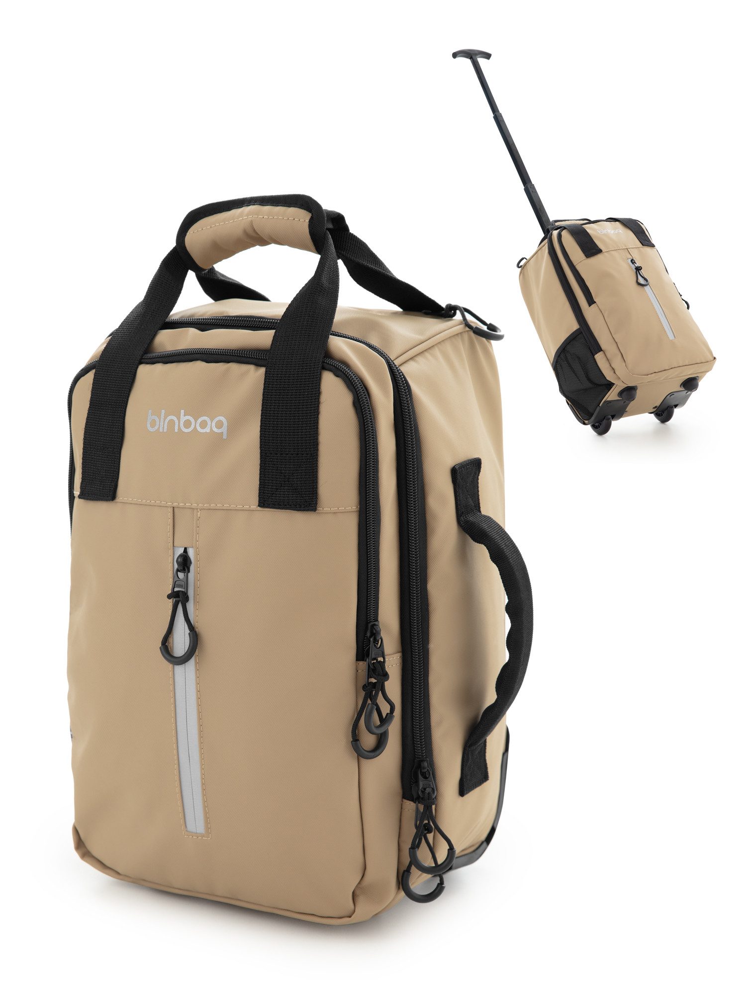 Hauptstadtkoffer Handgepäckkoffer blnbag M7, 2 Rollen, 2 Rollen, Untersitz Handgepäck, 20L