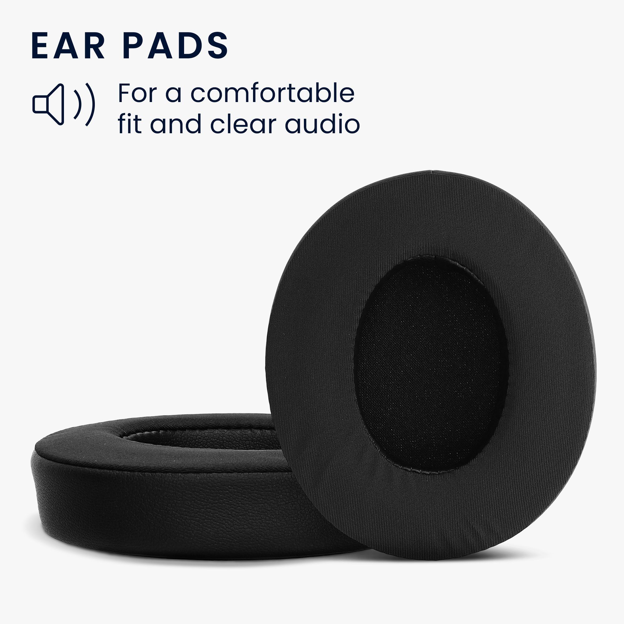 für Kopfhörer Over Headphones für Kunstleder Beats 3 kwmobile Ohr Ear Wireless Studio Polster Effekt) 2x Cooling (Ohrpolster Ohrpolster