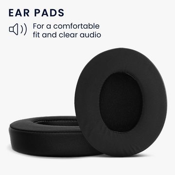 kwmobile 2x Ohr Polster für Beats Studio 3 Wireless Ohrpolster (Ohrpolster Kopfhörer Kunstleder für Over Ear Headphones Cooling Effekt)