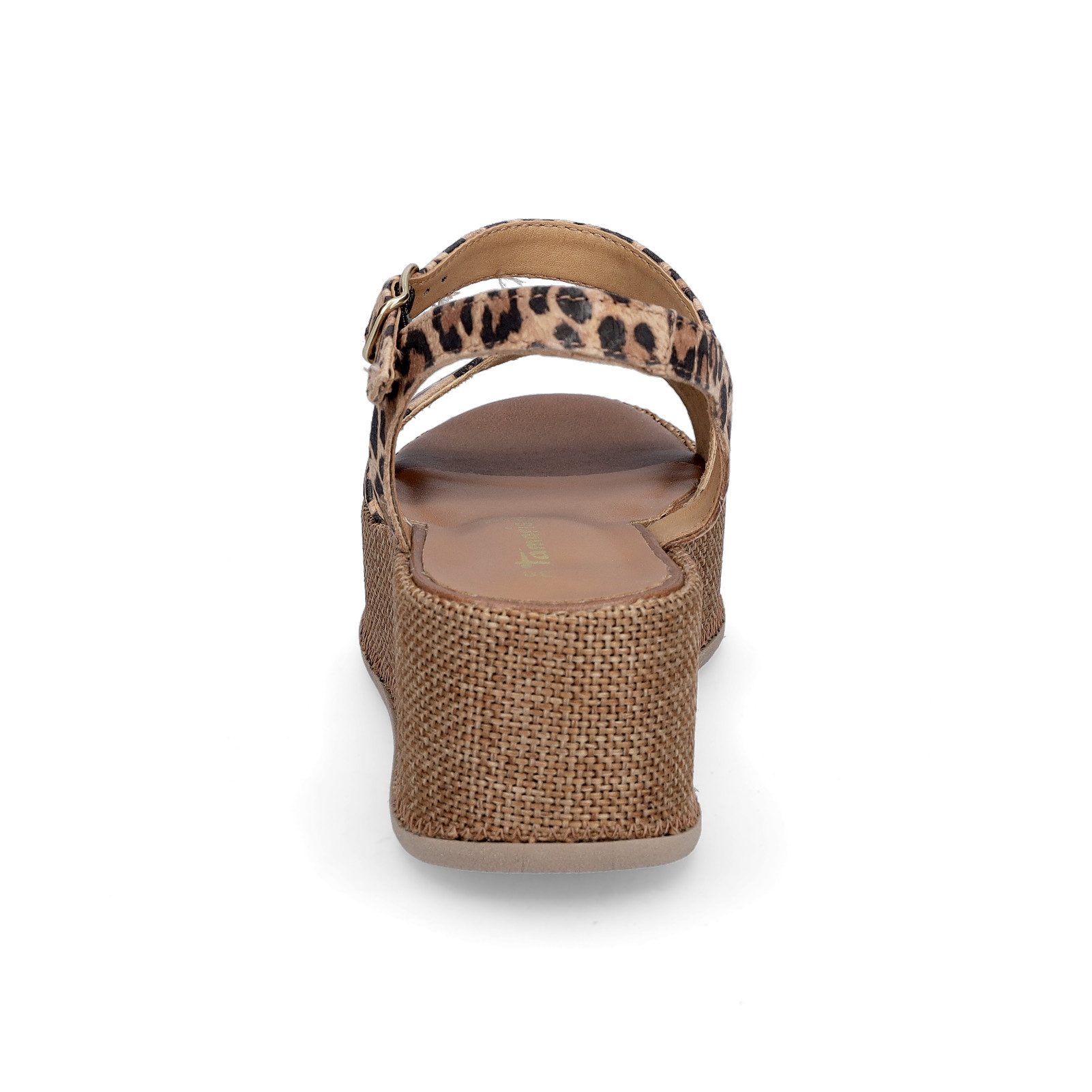 Tamaris Tamaris Damen Plateau Sandalette leo Sandale