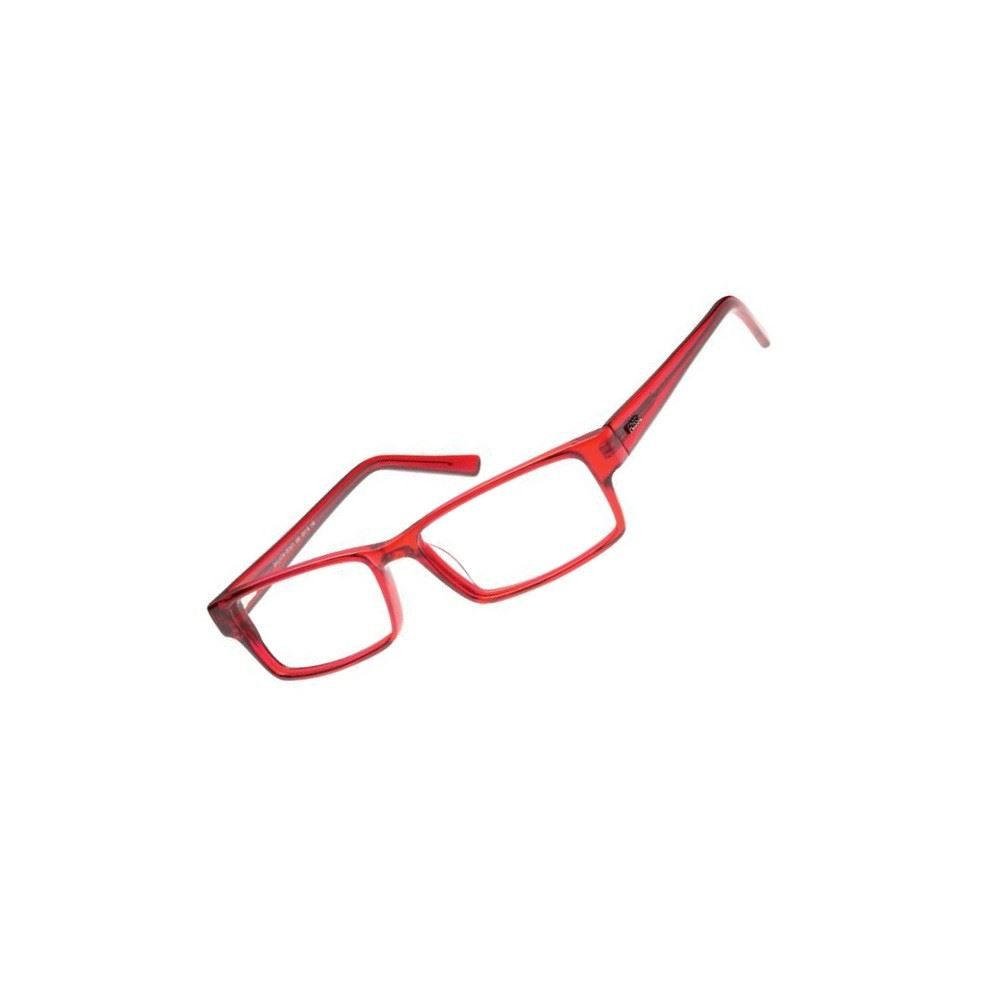 Fossil Brillengestell Korrektionsfassung Brille Kunststoff Rot 53/16/140 - OF2071600, Kunststoff
