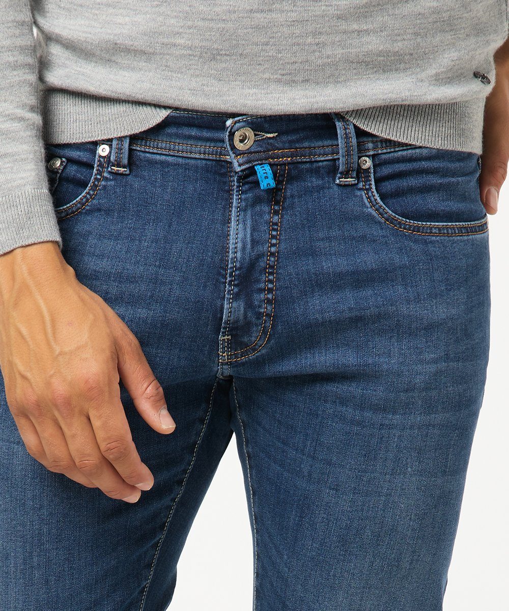 Pierre Cardin 5-Pocket-Jeans PIERRE LYON used blue 3451 denim CARDIN 8807.03 FUTUREFLEX