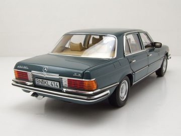 Norev Modellauto Mercedes 450 SEL 6.9 S-Klasse W116 1979 petrol blau Modellauto 1:18, Maßstab 1:18