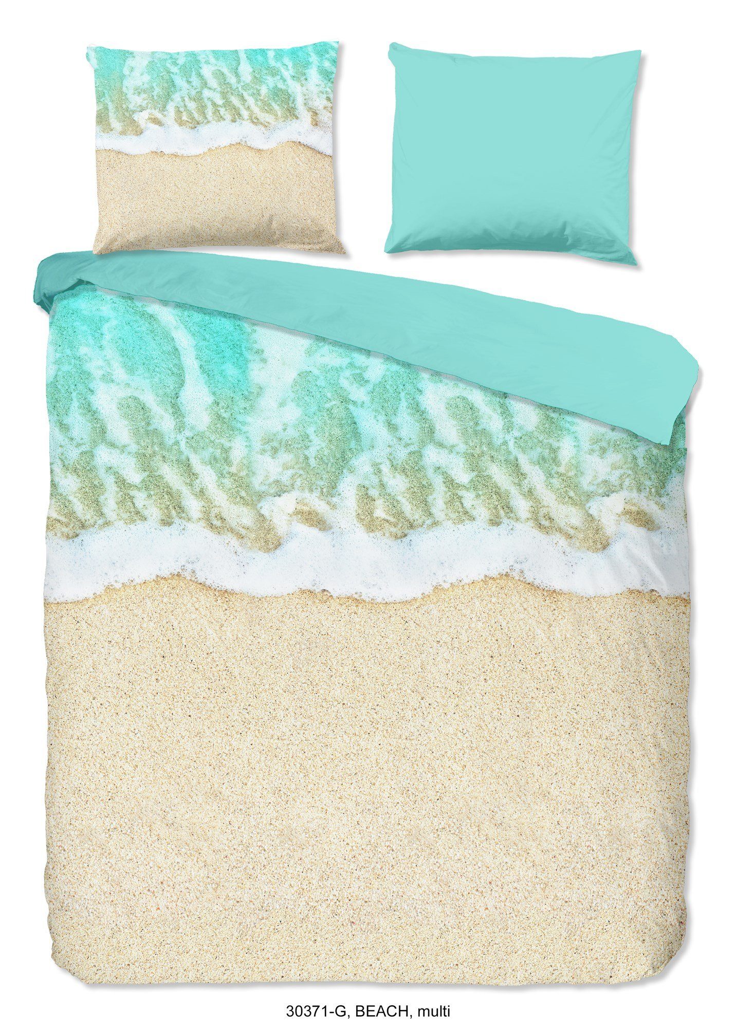 good morning Постельное белье BEACH Постельное белье-Set Bettbezug & Kissenbezüge, Renforcé, 2 teilig, Meer