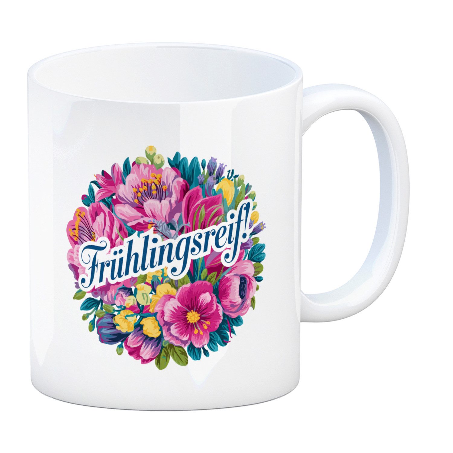 Tasse Frühlingsreif Blumendesign Kaffeebecher