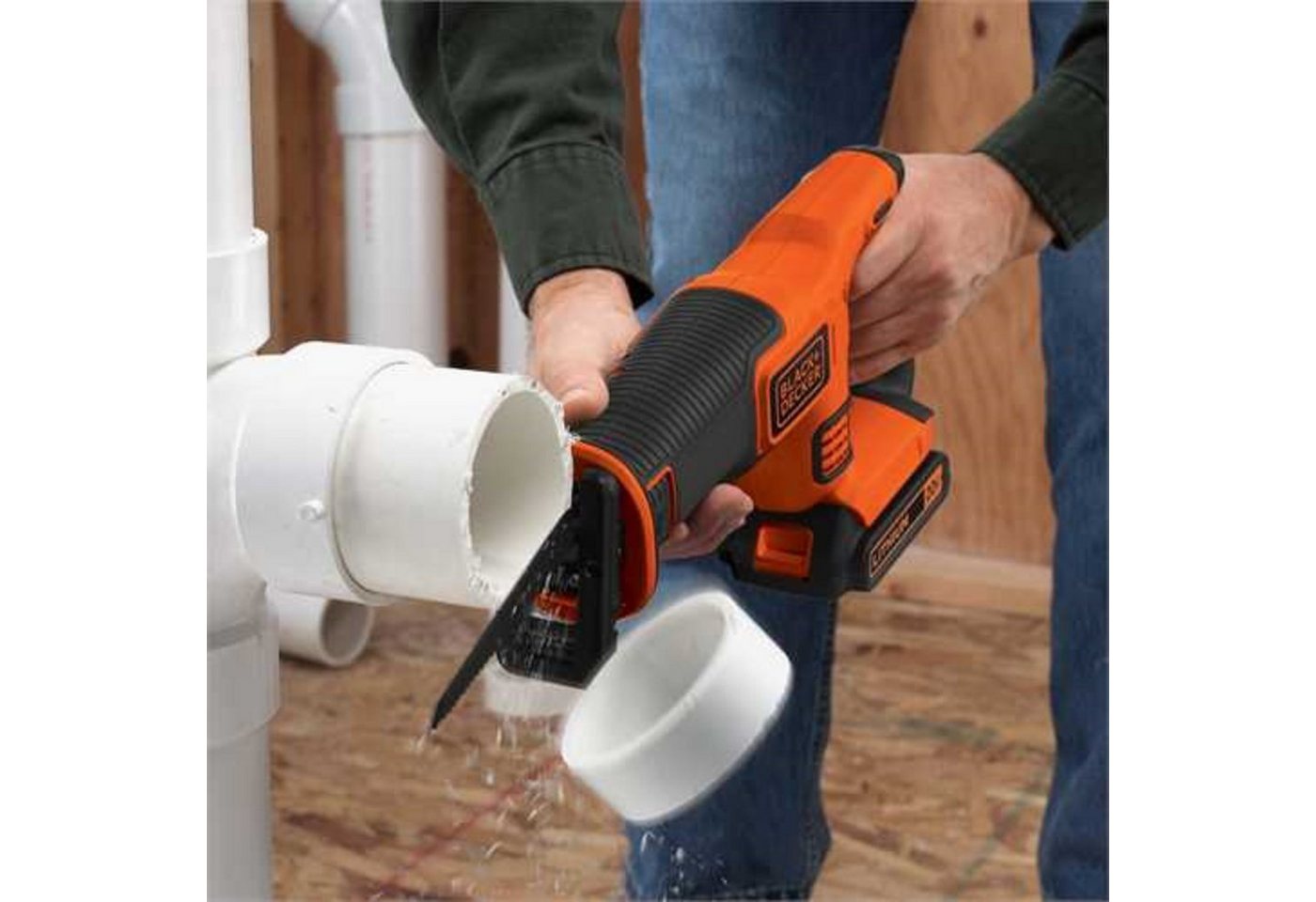 Thumbnail - Black + Decker Säbelsäge Akku-Säbelsäge BDCR18, 18Volt