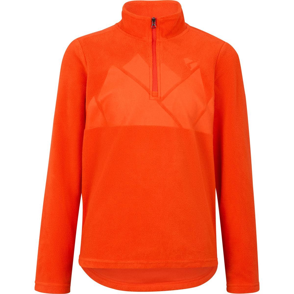 Ziener Fleecejacke Jonki-z Midlayer Junior Unisex Kuscheliger Midlayer aus Fleece mit modischer Prägung, ideal für