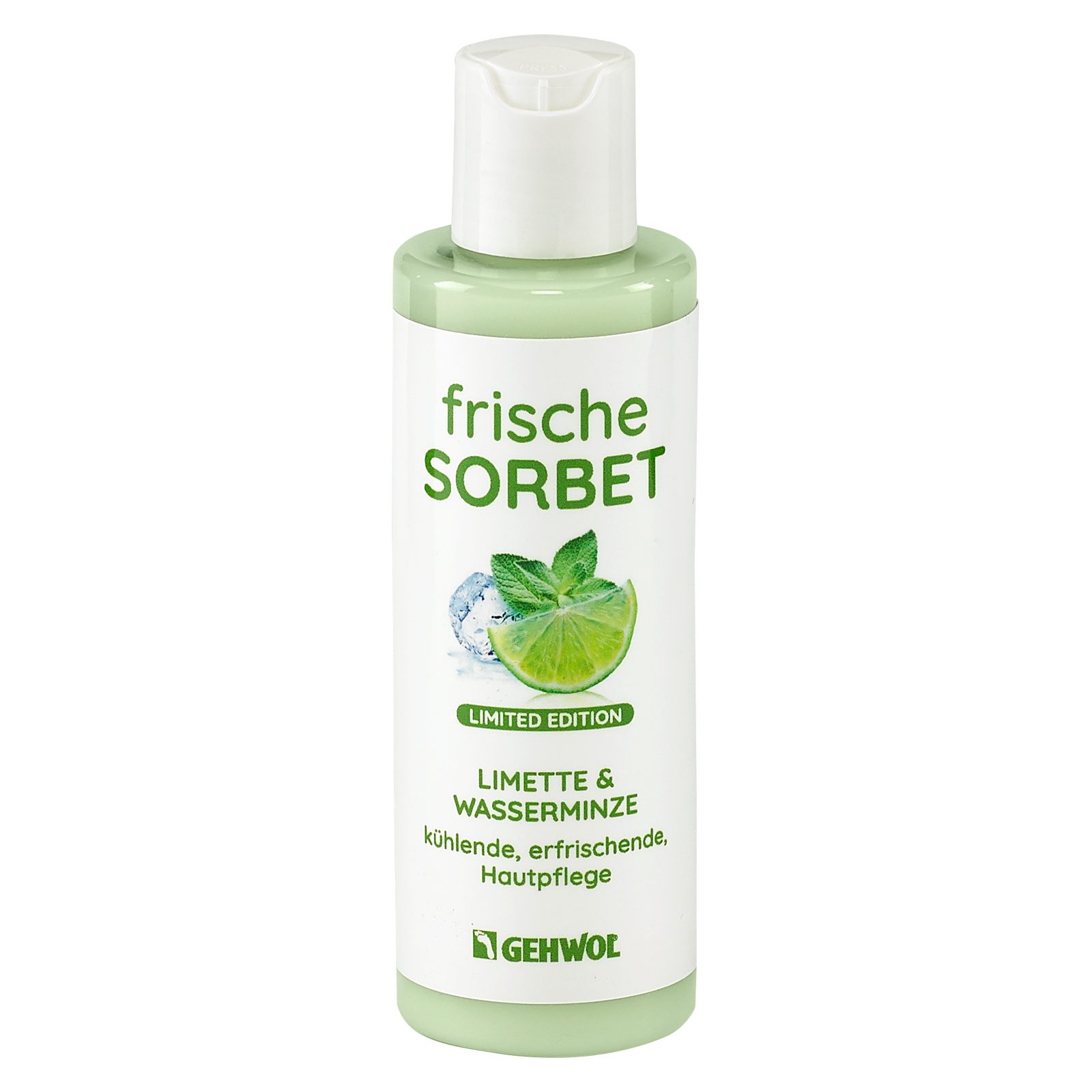 Gehwol Fußlotion GEHWOL Frische Sorbet *SUMMER EDITION* kühlende Hautpflege mit Minze Packung, 1-tlg.