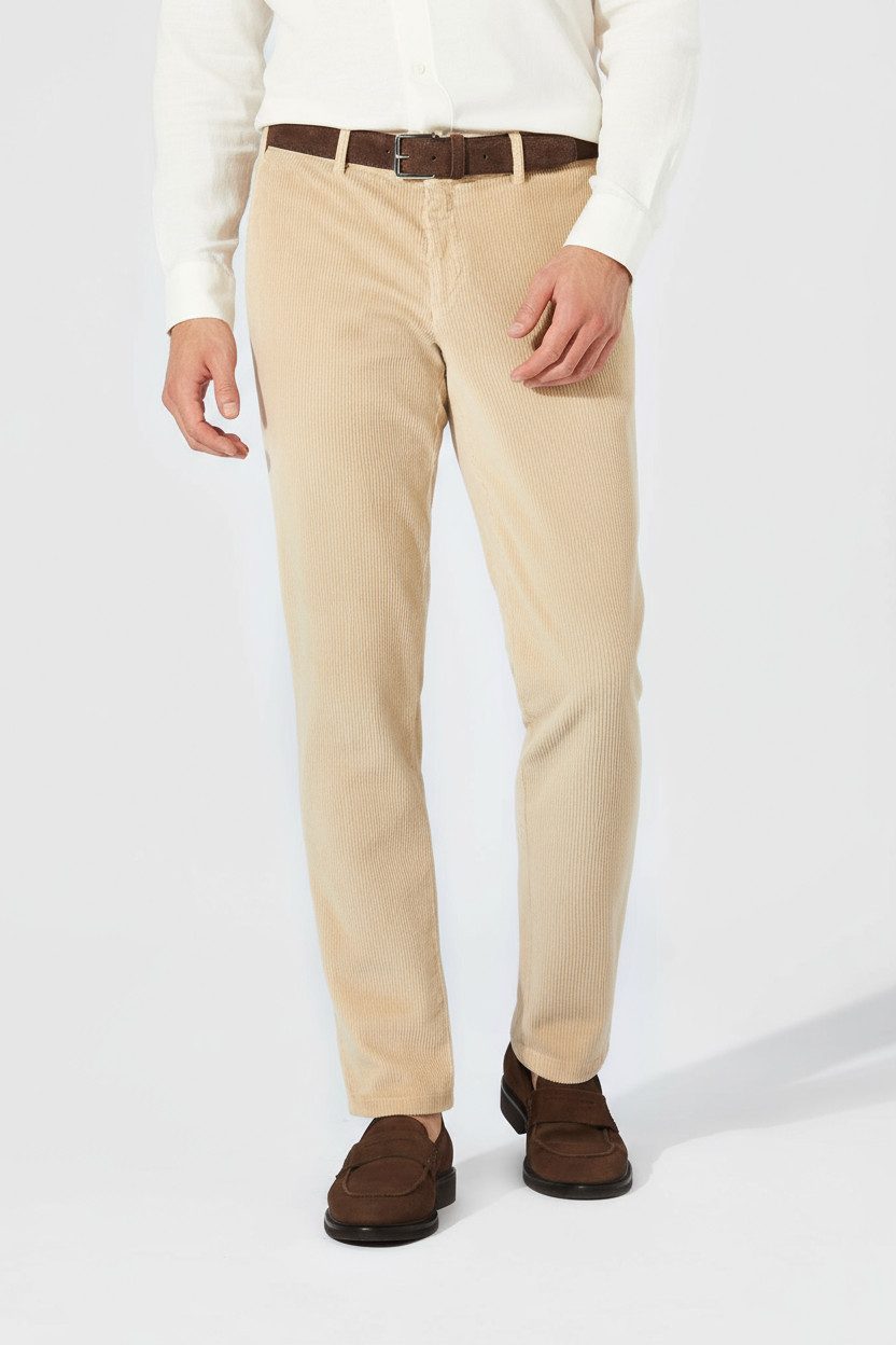 Hiltl Cordhose Tamo - Casual Corduroy, Slim-Fit, Baumwolle-camel-27