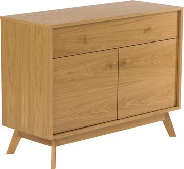 Woodman Sideboard Bjórgvin, Breite 100 cm, im schlichten skandinavischen Design