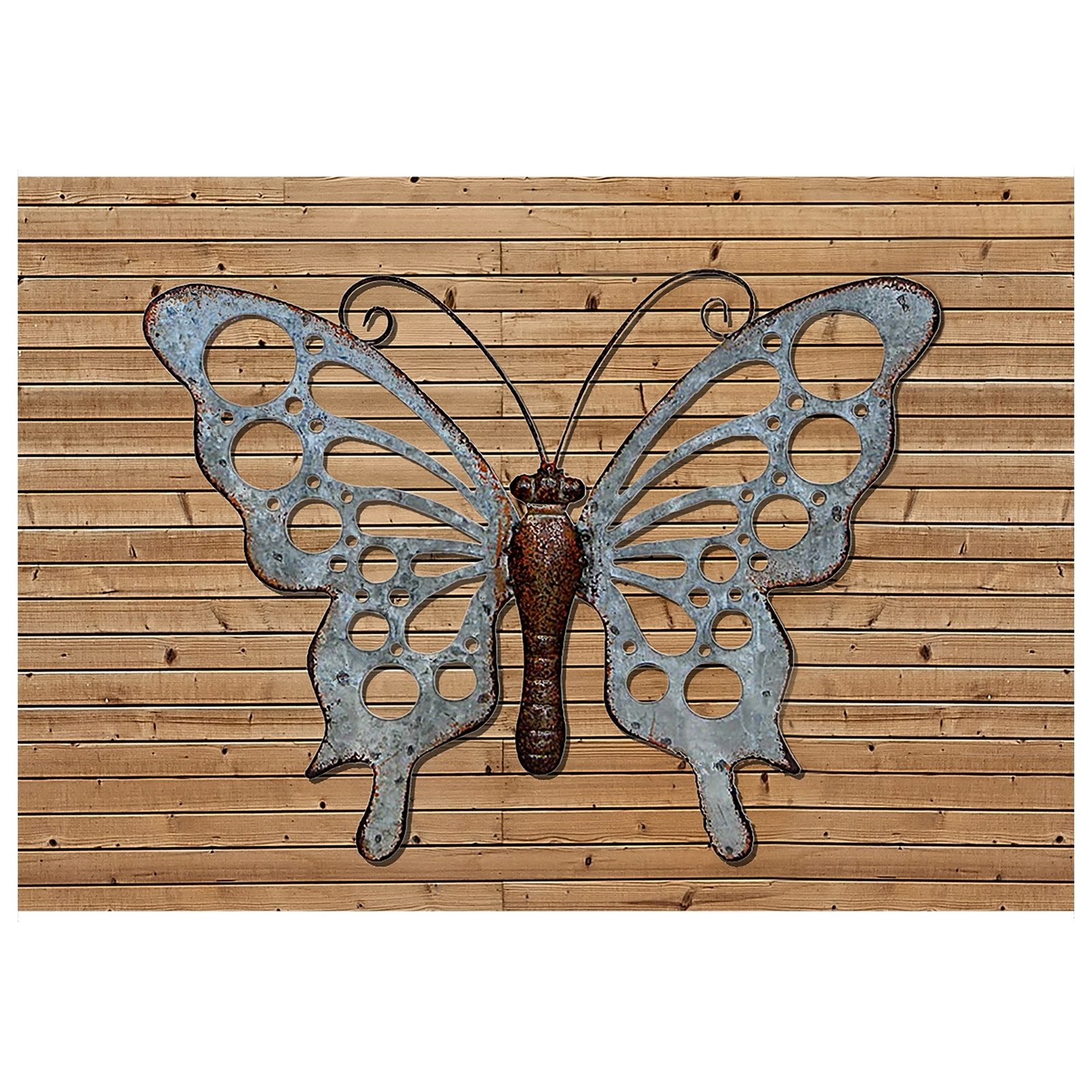 HTI-Line Wanddekoobjekt Dekoschmetterling Verena (Stück, 1 St., 1 Schmetter günstig online kaufen