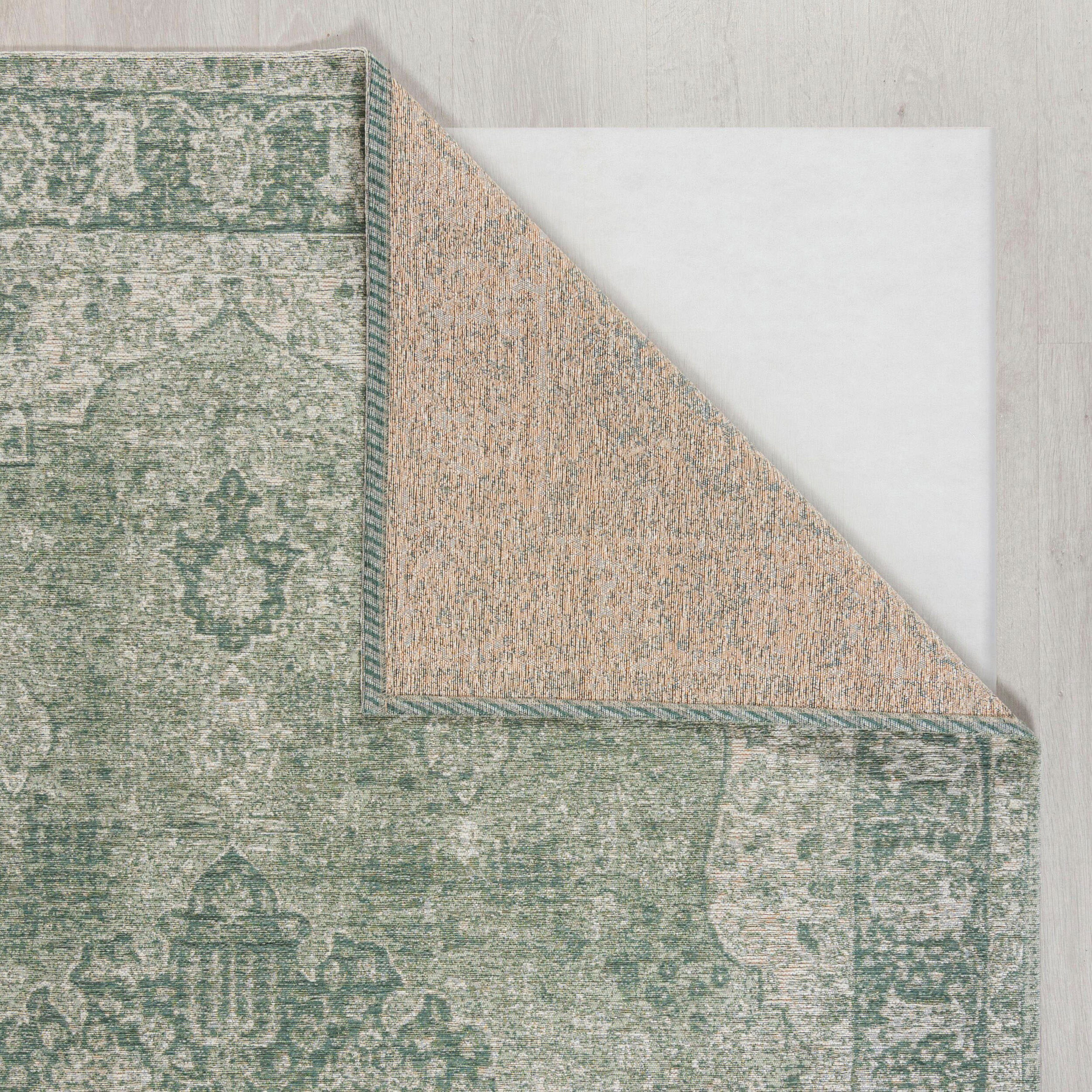 Antique, Teppich RUGS, 4 FLAIR rechteckig, mm, Höhe: grün Vintage-Muster