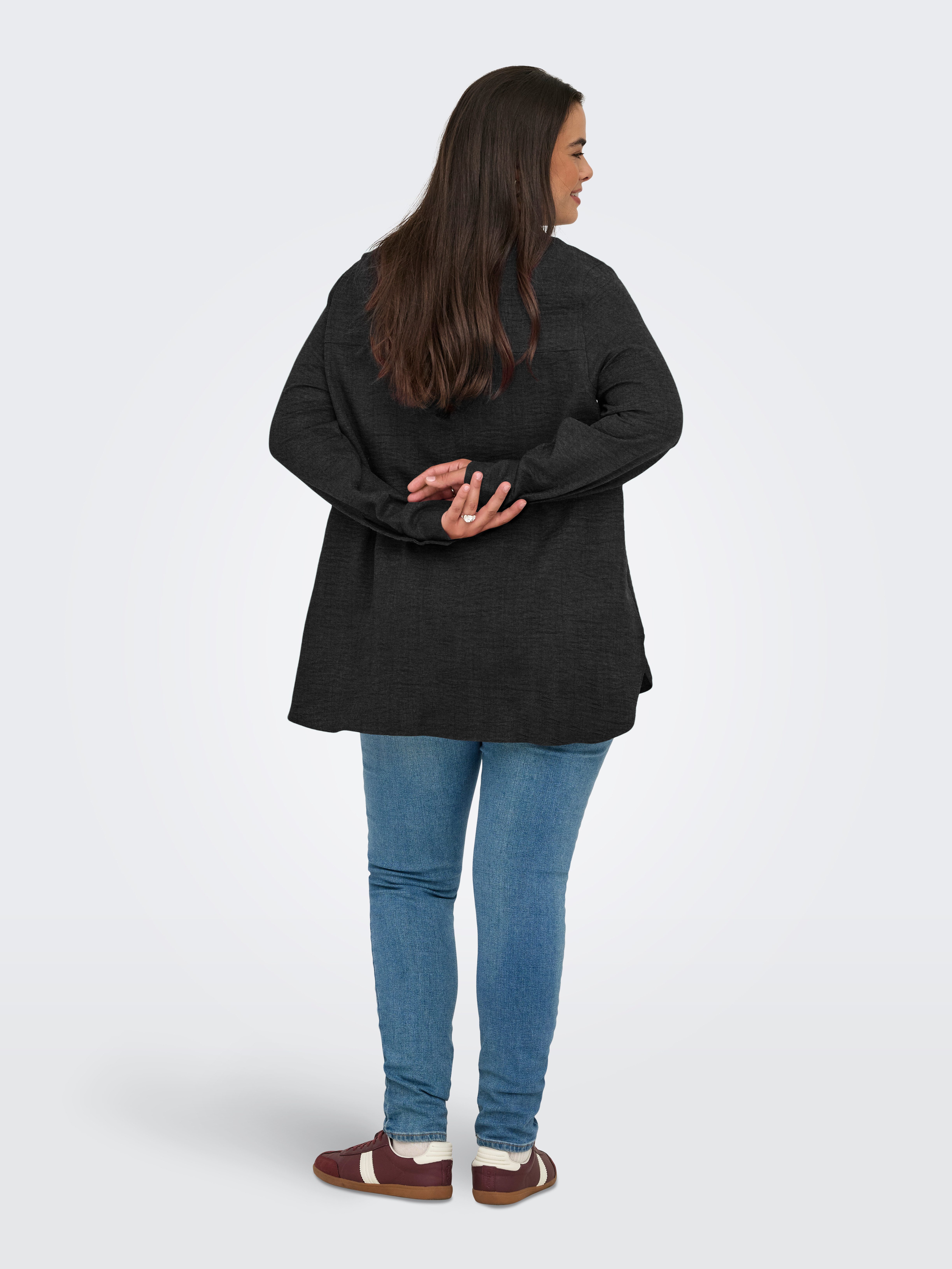 ONLY CARMAKOMA Hemdbluse CARBAY LS SHIRT günstig online kaufen