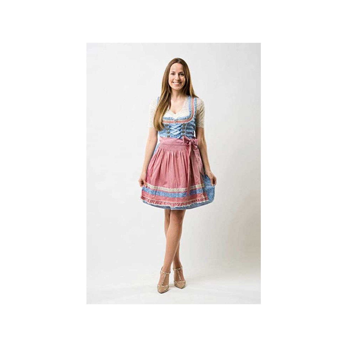 Dirndl Nübler regular fit (1-tlg) blau