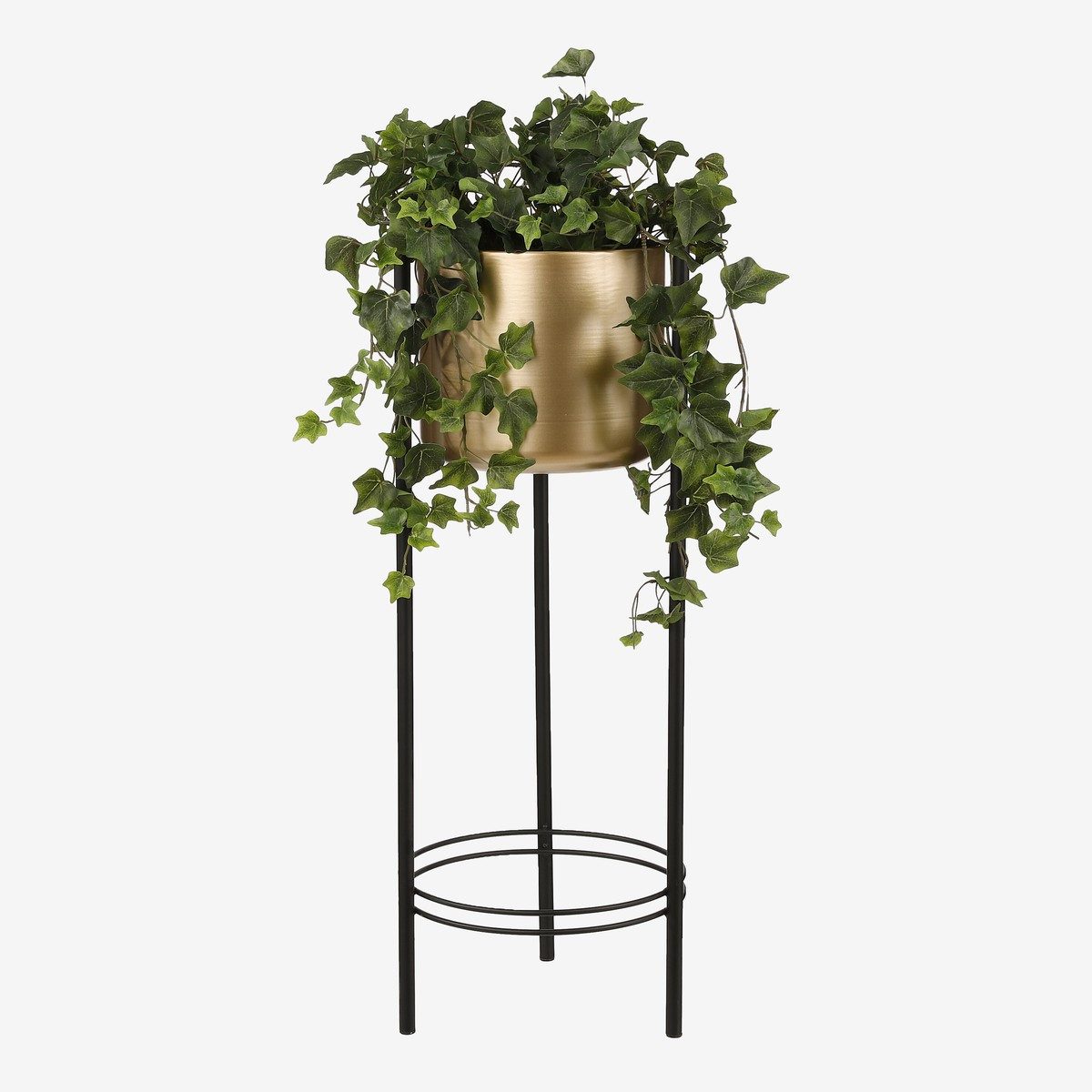 Kunstpflanze Mica Decorations Efeu haengend gruen - l129xb30xh20cm, Mica Decorations, Höhe 129 cm