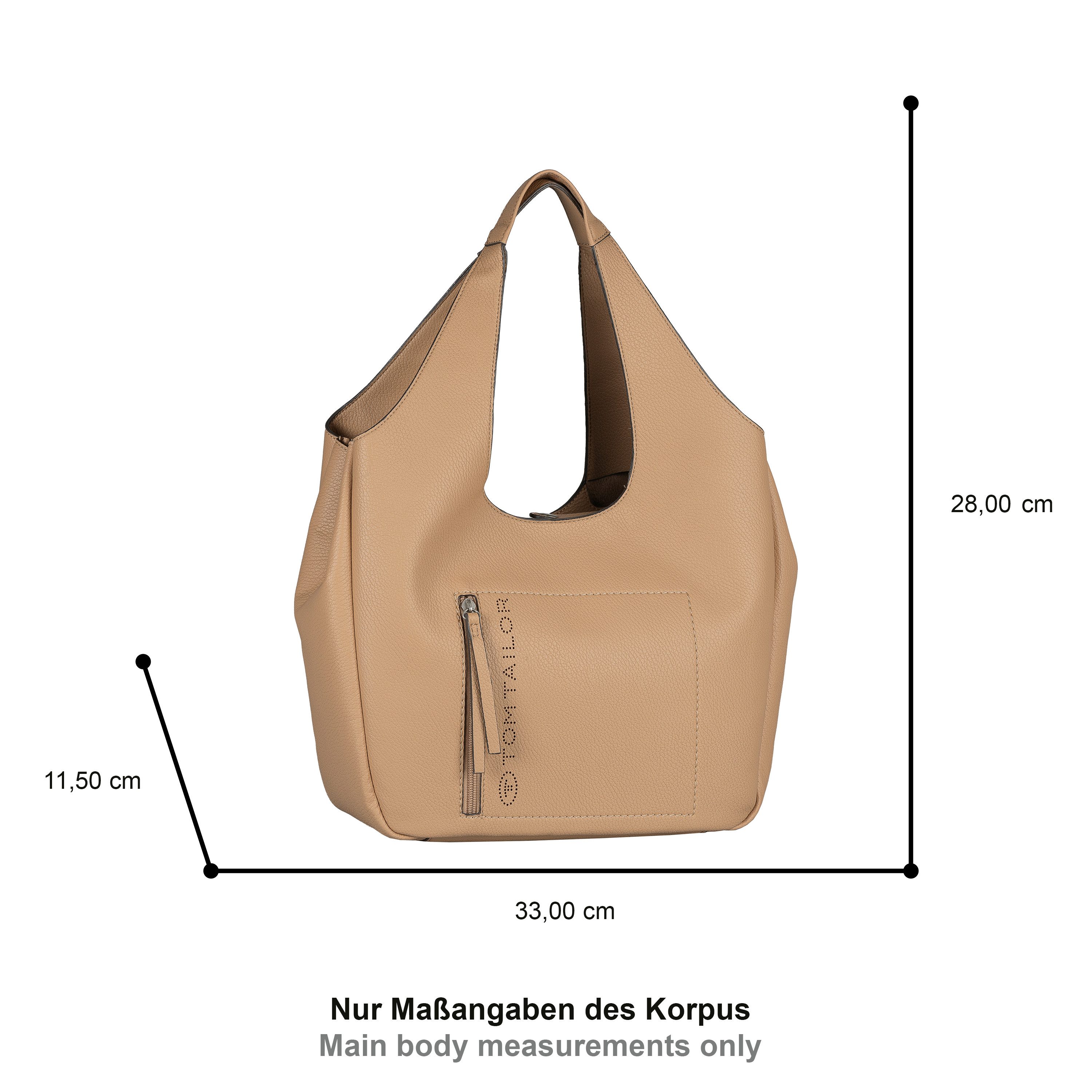 TOM TAILOR Shopper Analisa, klare Shapes und Logo-Lochmuster für einen modernen Look mit Charakter