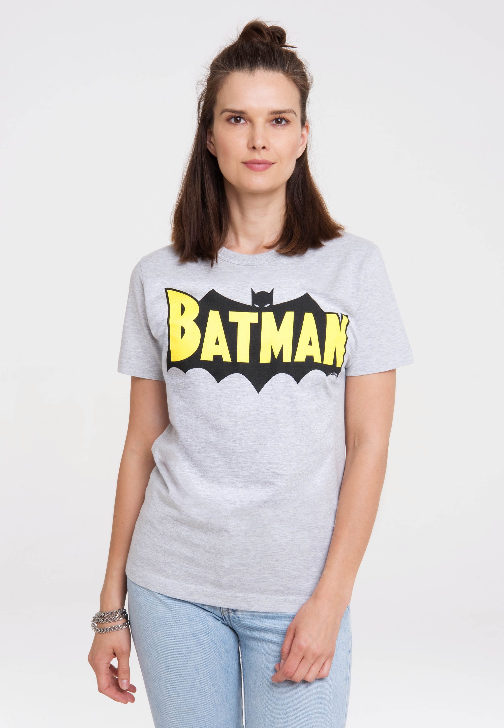 LOGOSHIRT T-Shirt "Batman Wings", mit trendigem Superhelden-Print günstig online kaufen