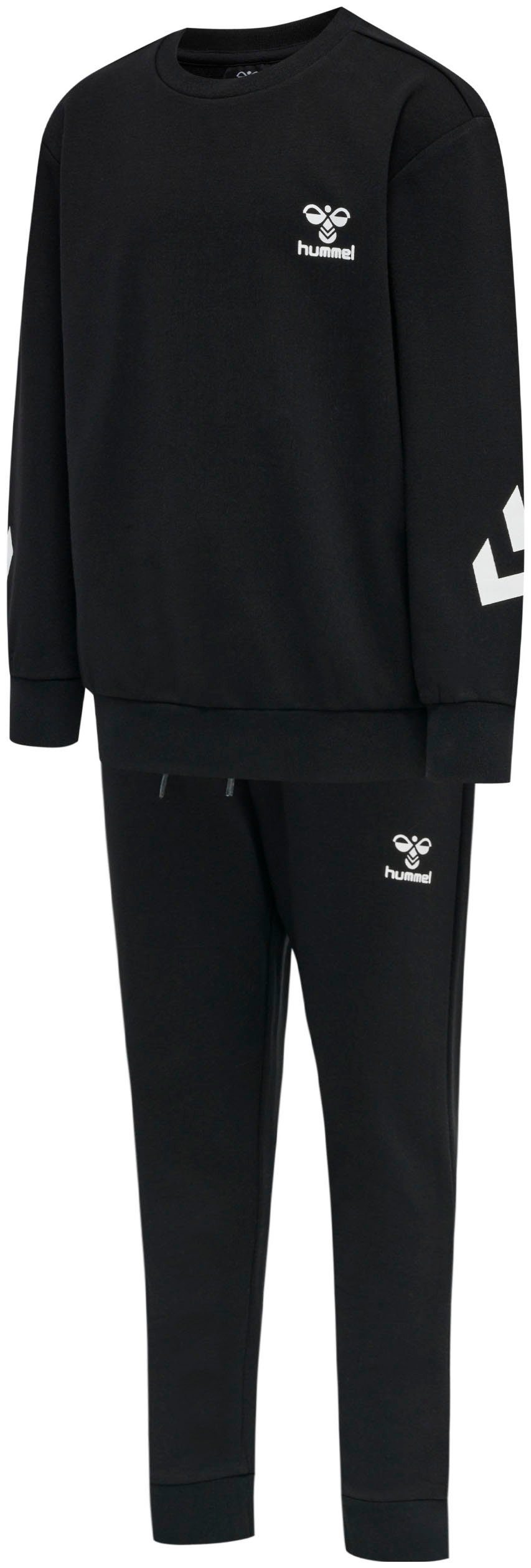 für VENTI hummel (2-tlg) Kinder - TRACKSUIT schwarz Trainingsanzug