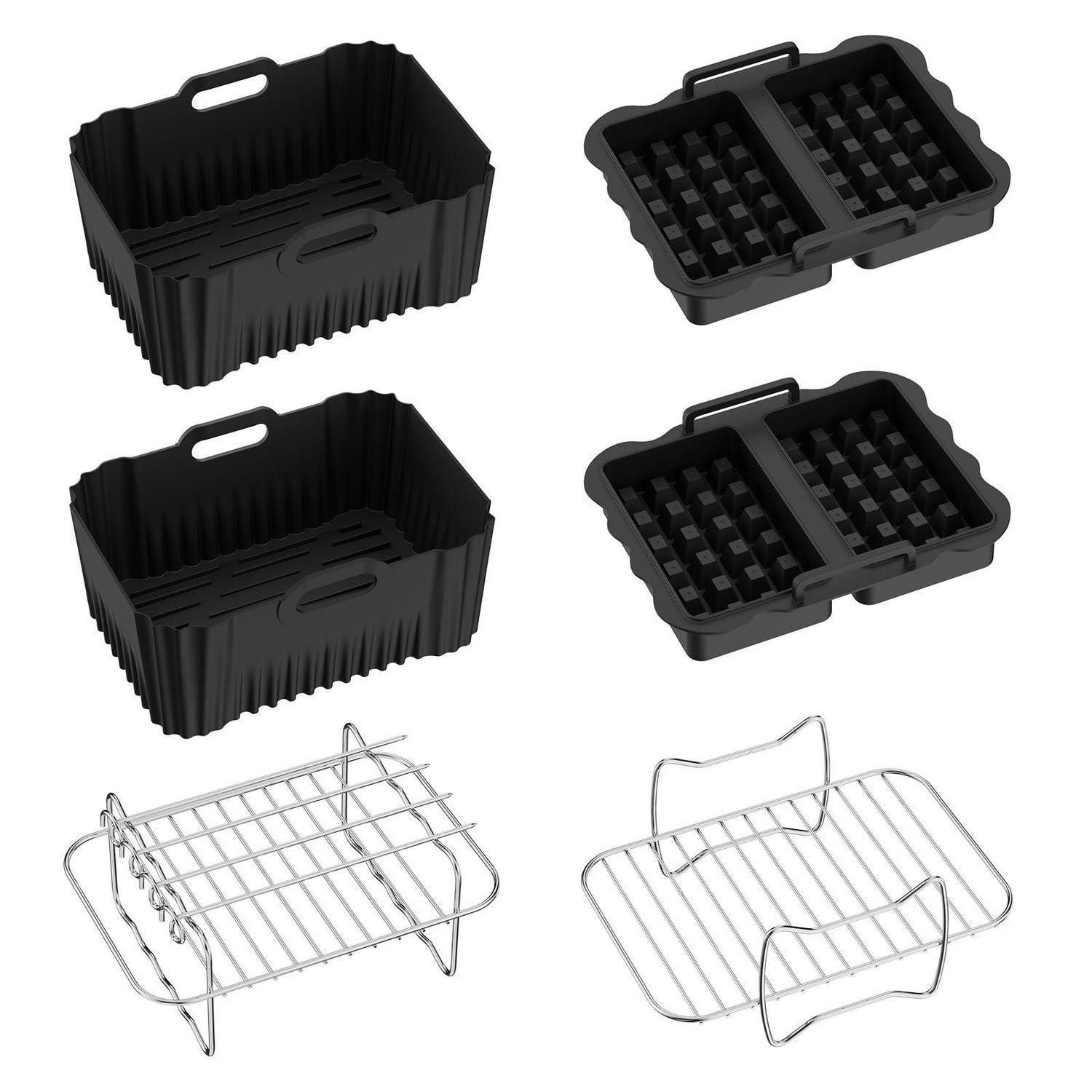 LuxusKollektion Kochbesteck-Set Airfryer Zubehör Set Ninja 9.5L