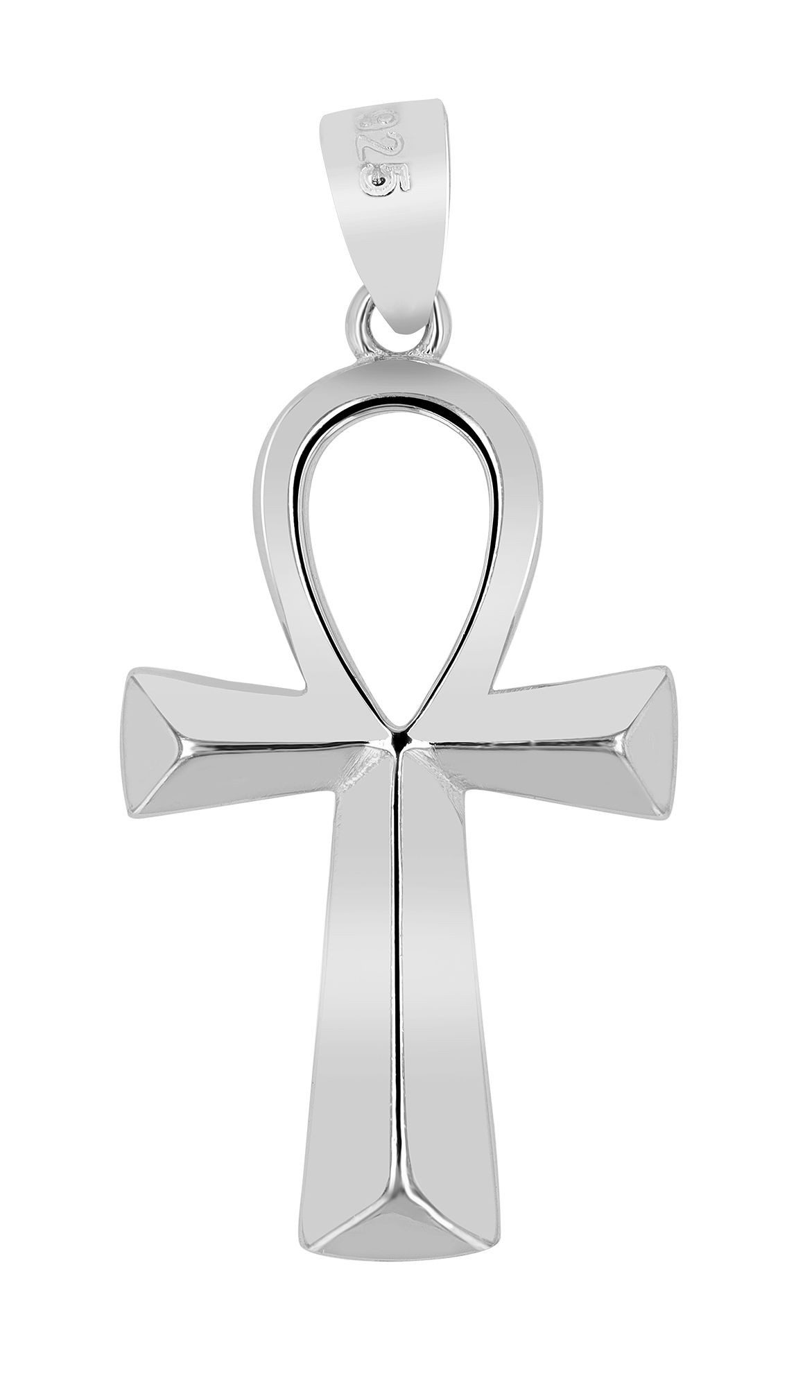 Kettenanhänger Ankh Pure, 925 Sterlingsilber, langlebig