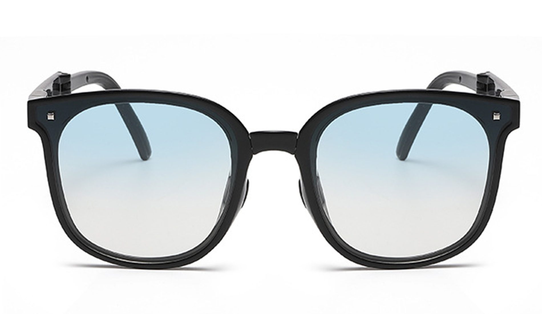 Sonnenbrille Faltbare UV-Schutz (mit Haiaveng Sonnenbrille Aufbewahrungstasche) Sonnenbrillen blue mit Sonnenbrillen,