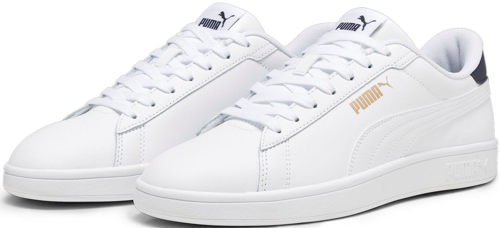 PUMA Puma Smash 3.0 L Sneaker white-navy
