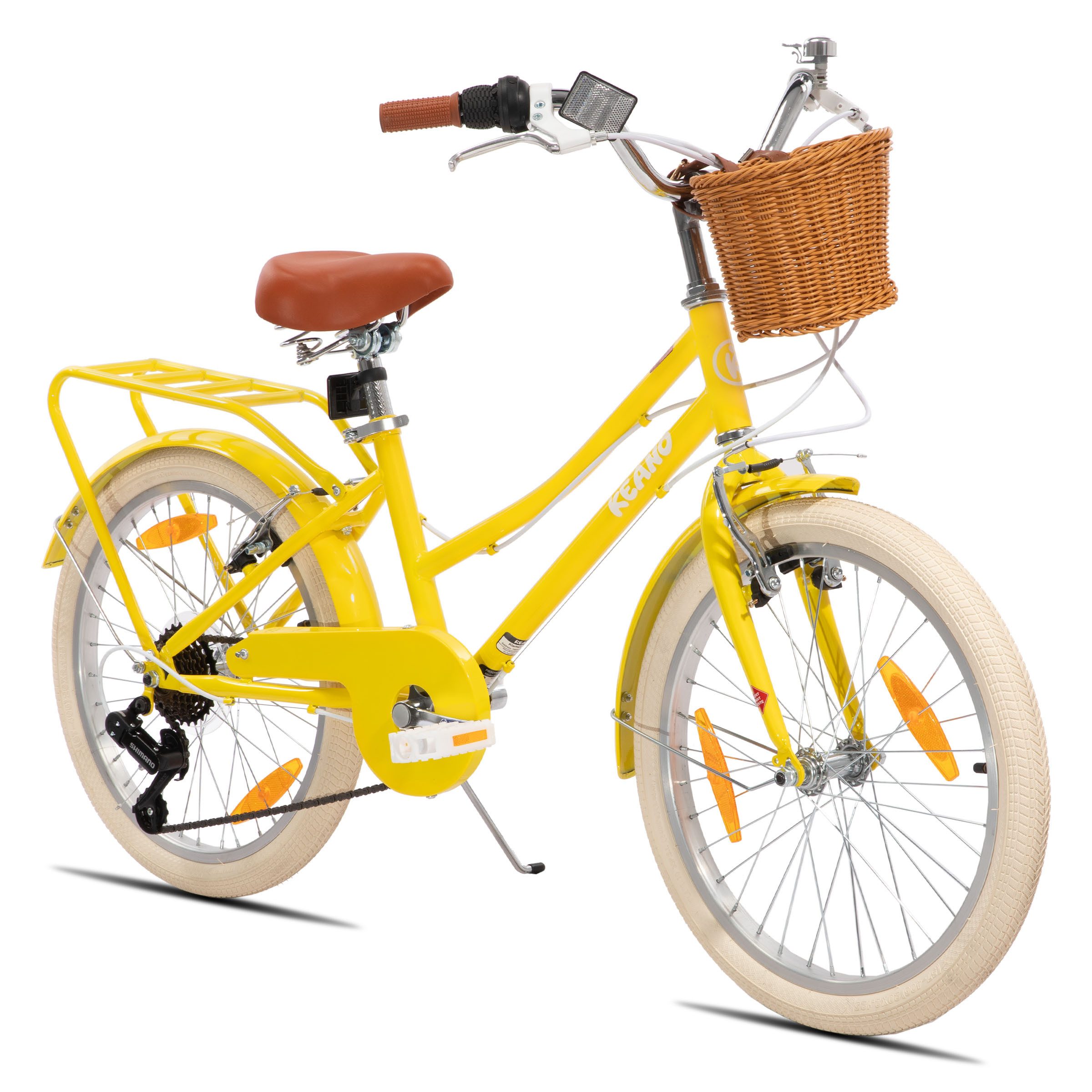 JOYSTAR Kinderfahrrad KEANO Poppy Kinderfahrrad für Mädchen 20 & 24 Zoll mit Korb