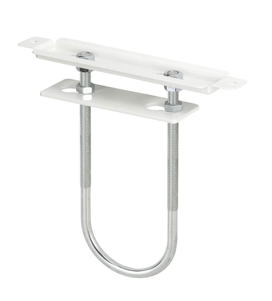 siwitec Heizkörperkonsole 2x Vario-Heizkörperkonsole weiss, vormontierte Heizkörperkonsole für R, (2-tlg)