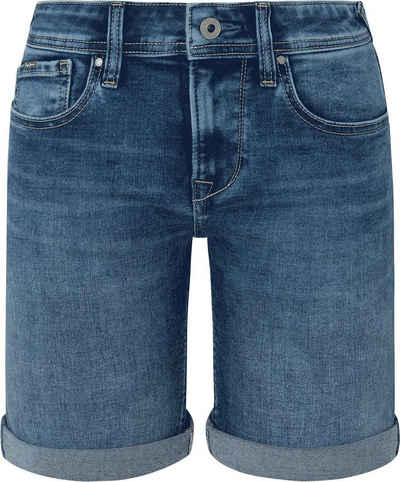 Pepe Jeans Jeansshorts POPPY aus Baumwollmix