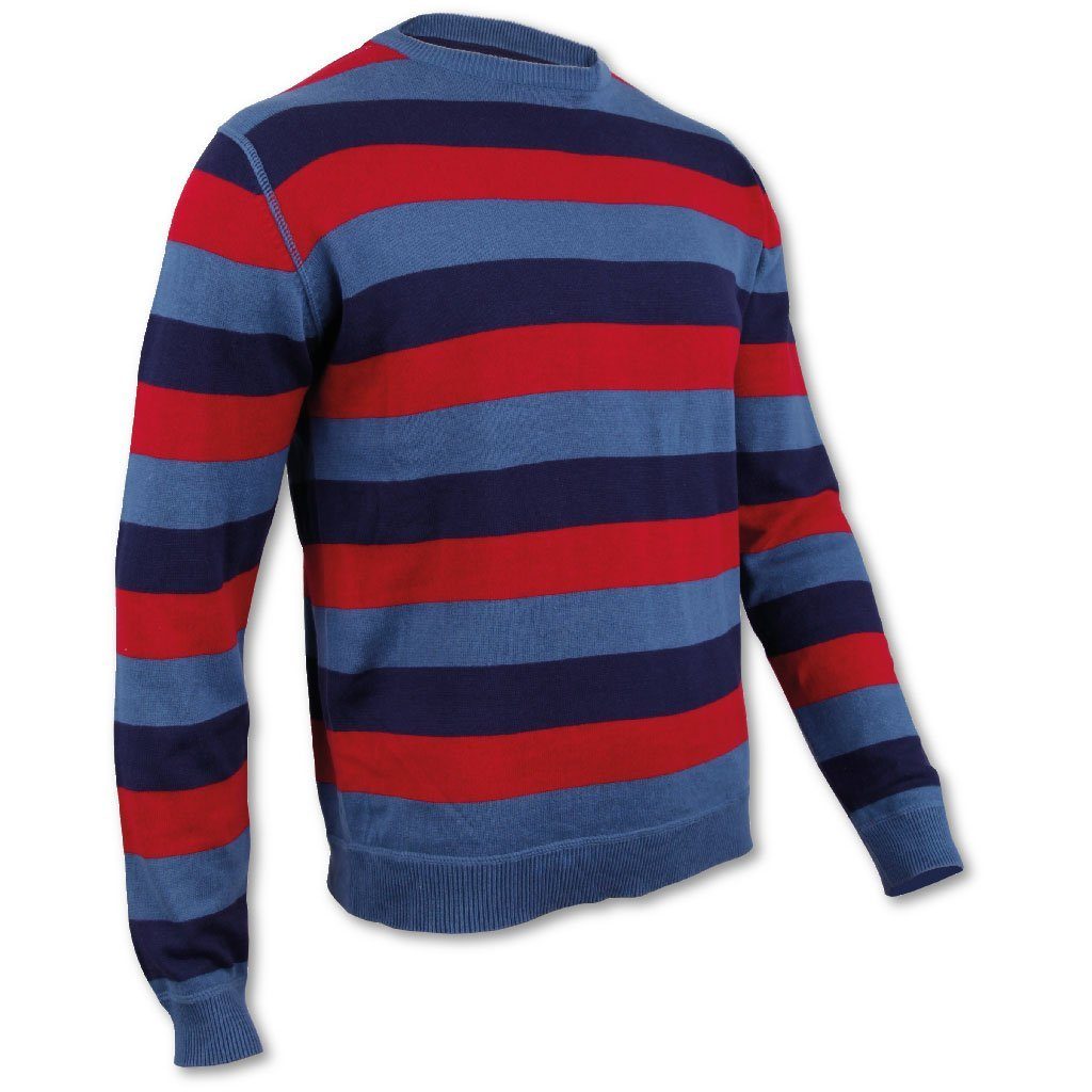 hemmy Fashion Streifenpullover Sweater Pulli Melons's Rundhals, versch. Farben und Größen erhältlich