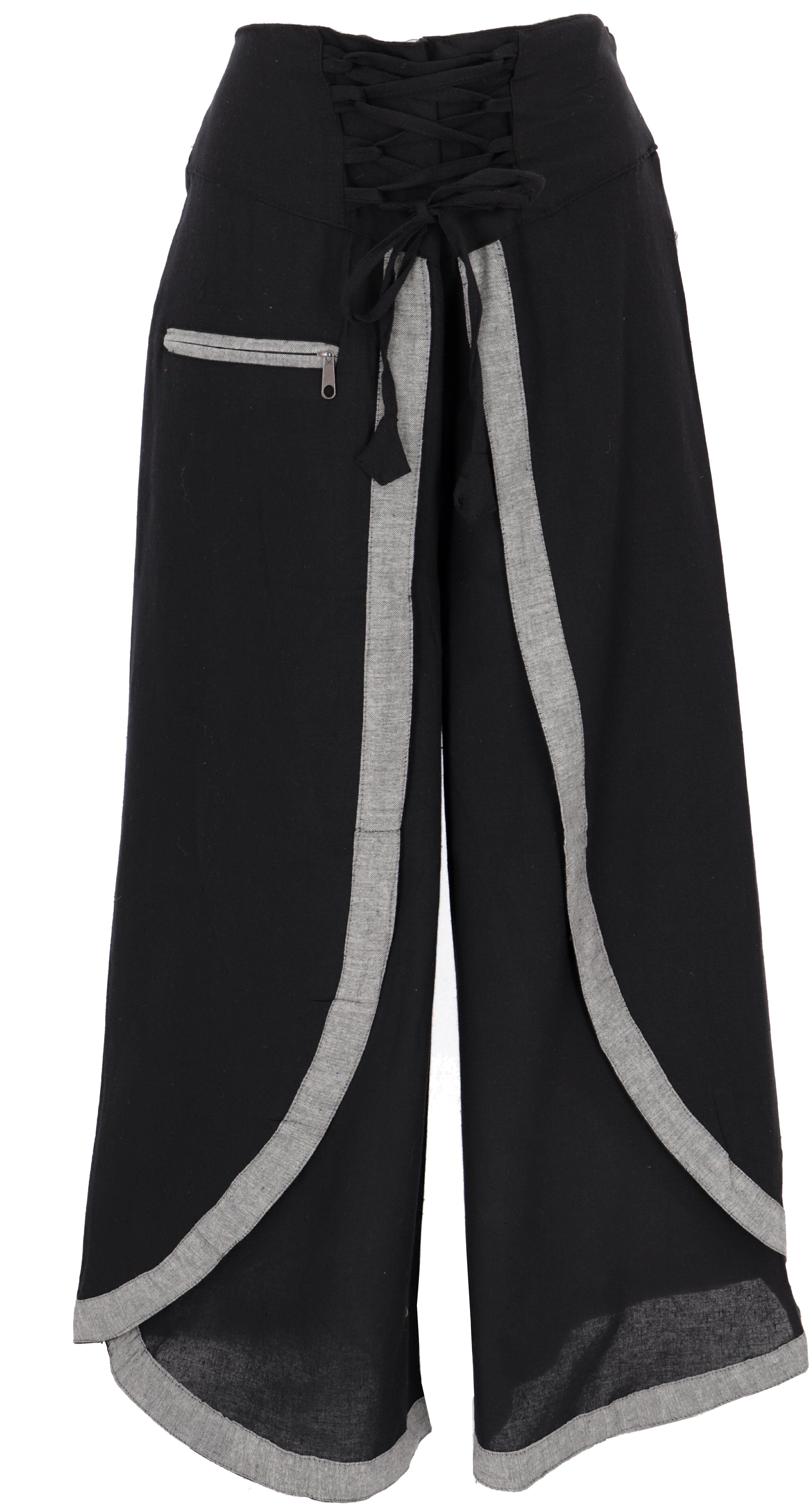 Guru-Shop Relaxhose Palazzohose, Boho Hosenrock, Orienthose,.. günstig online kaufen