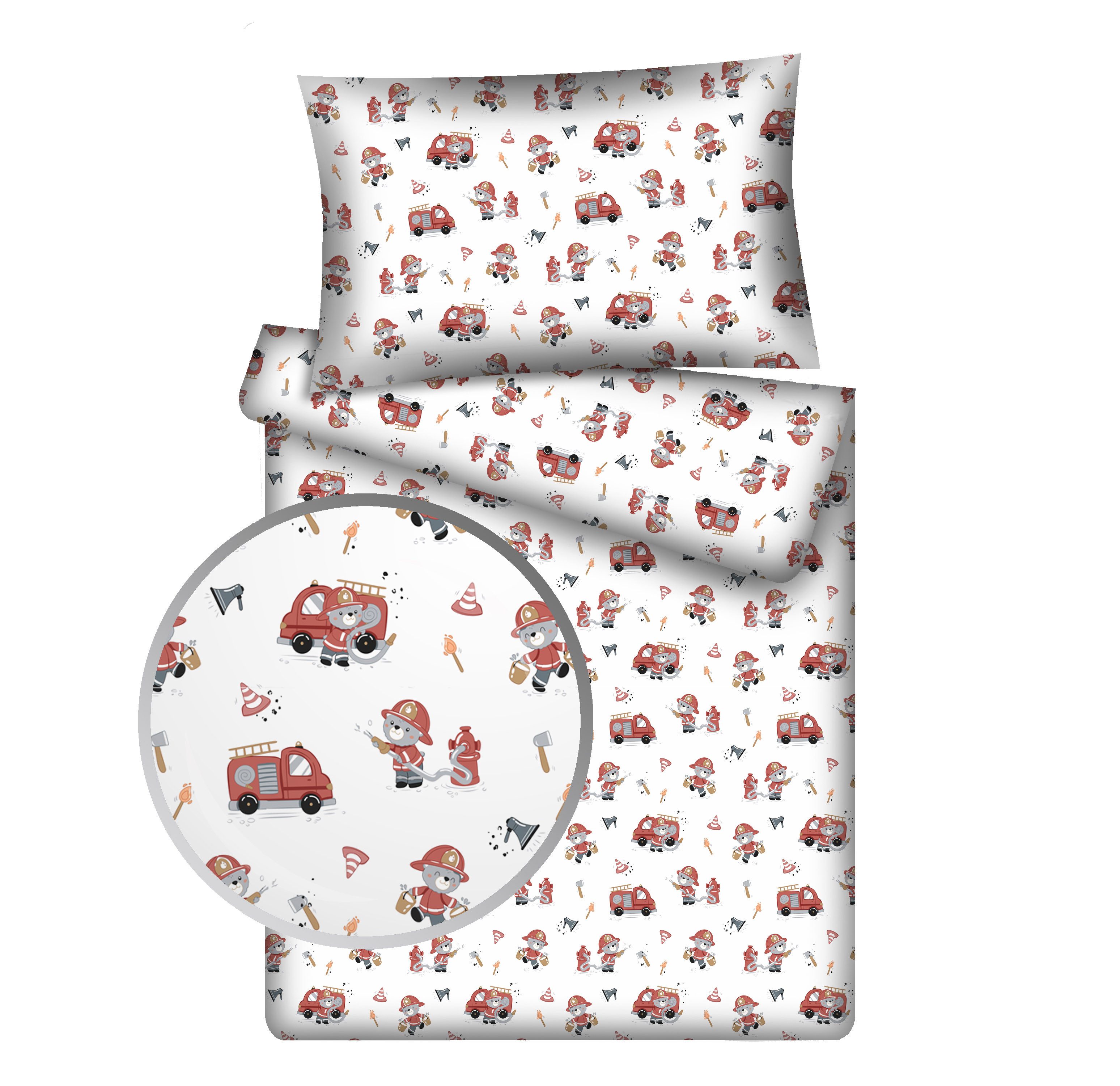 KiGATEX Kinderbettwäsche KiGATEX Set 2-teilig, 100x135 + 40x60 cm, für Mädc günstig online kaufen