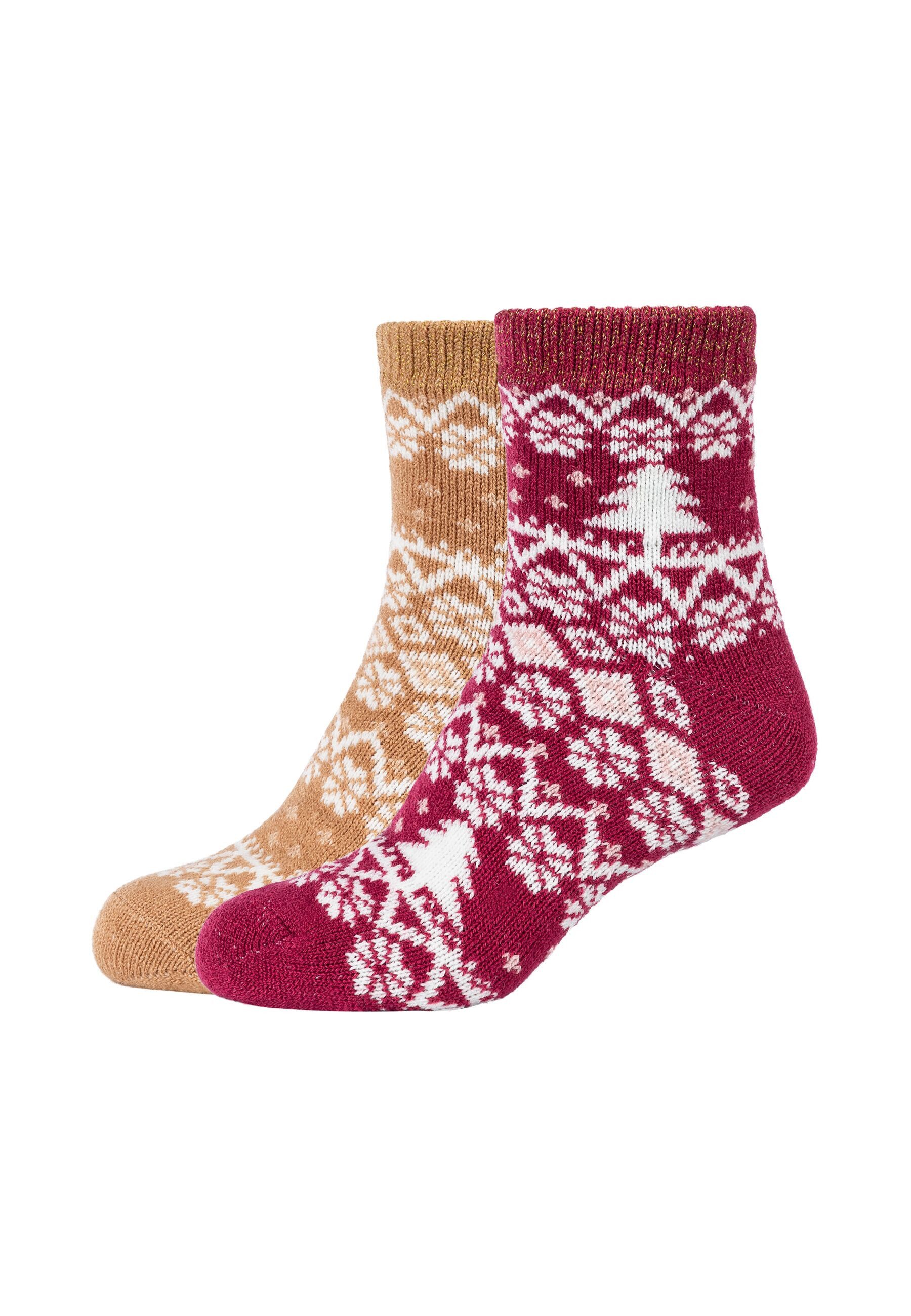Kurzsocken cosy norwegian winter 2er Pack