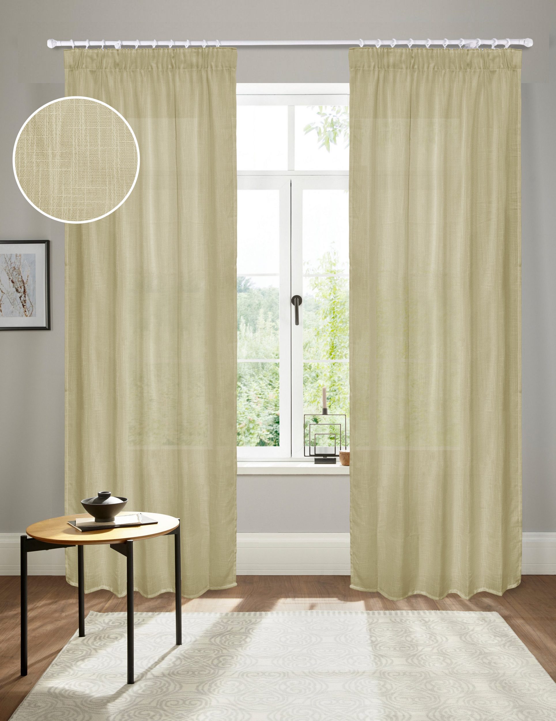 andas Gardine Tursik, Faltenband (1 St), günstig online kaufen