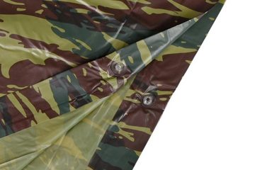 Benson Tools Regenponcho Poncho Regenjacke Camouflage Mehrzweck Schutzplane Zeltplane