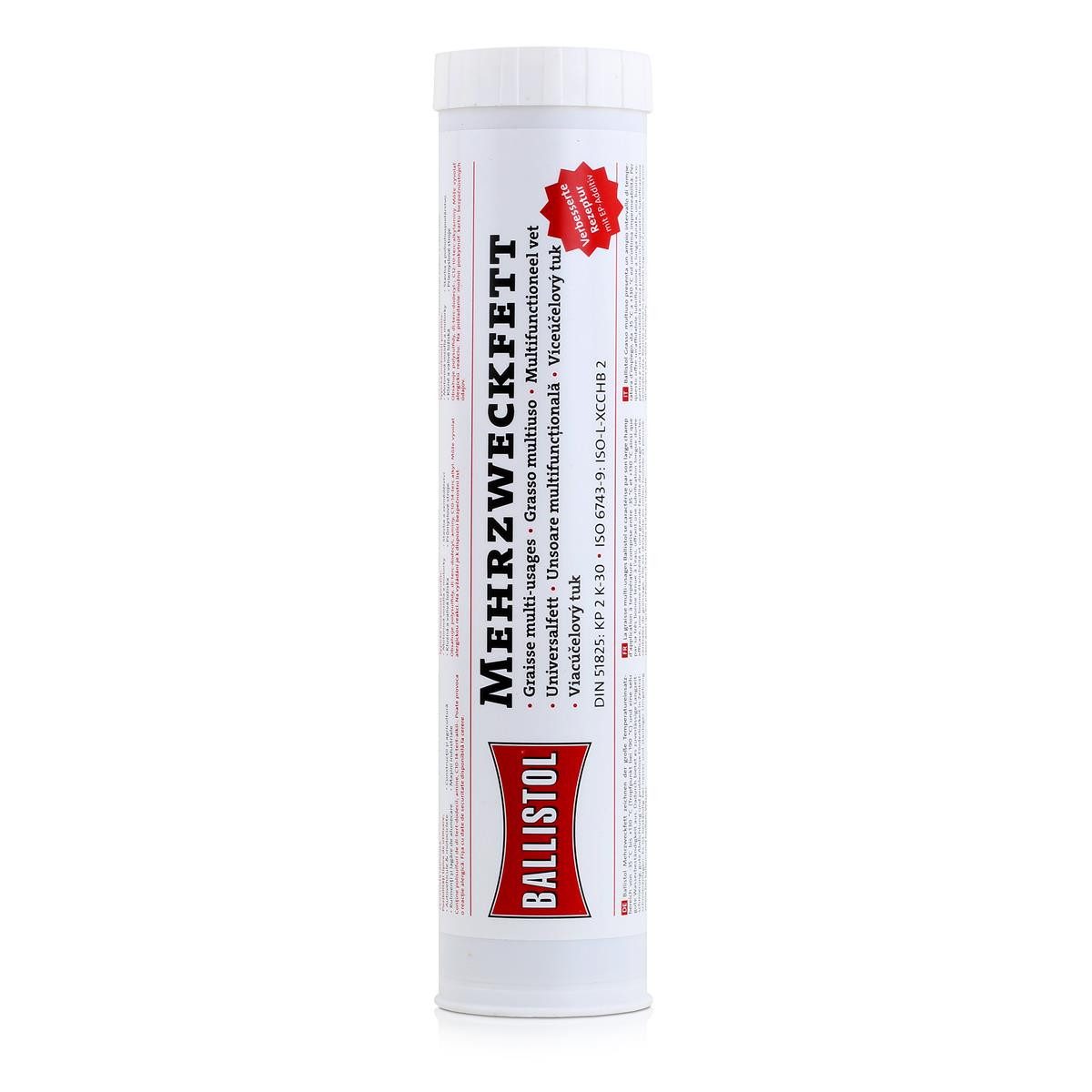 Ballistol Multifunktionsöl Ballistol Mehrzweckfett Kartusche 400g - Universalfett mit EP-Additiv