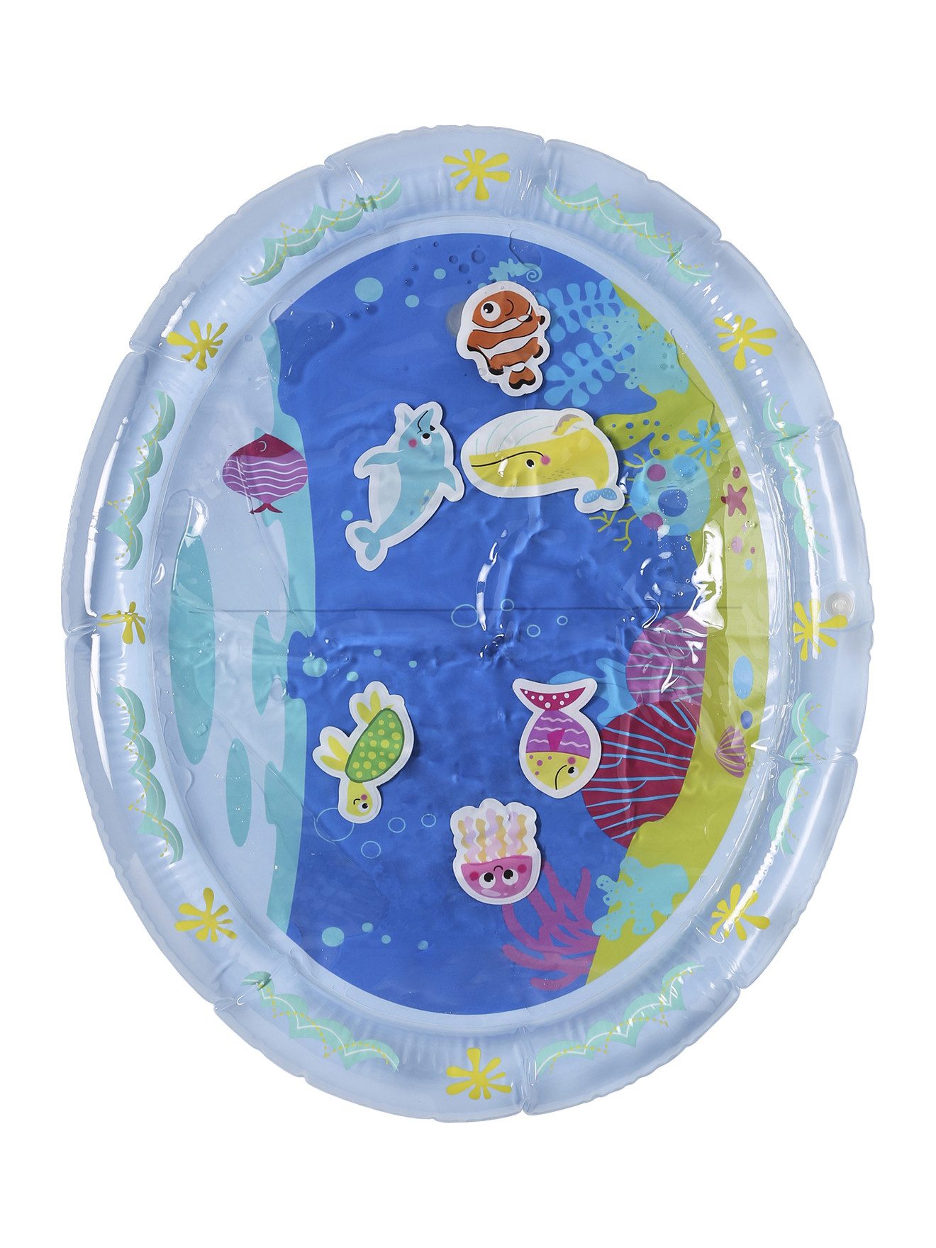 vertbaudet Lernspielzeug Wassergefüllte Baby Spielmatte FISCH günstig online kaufen