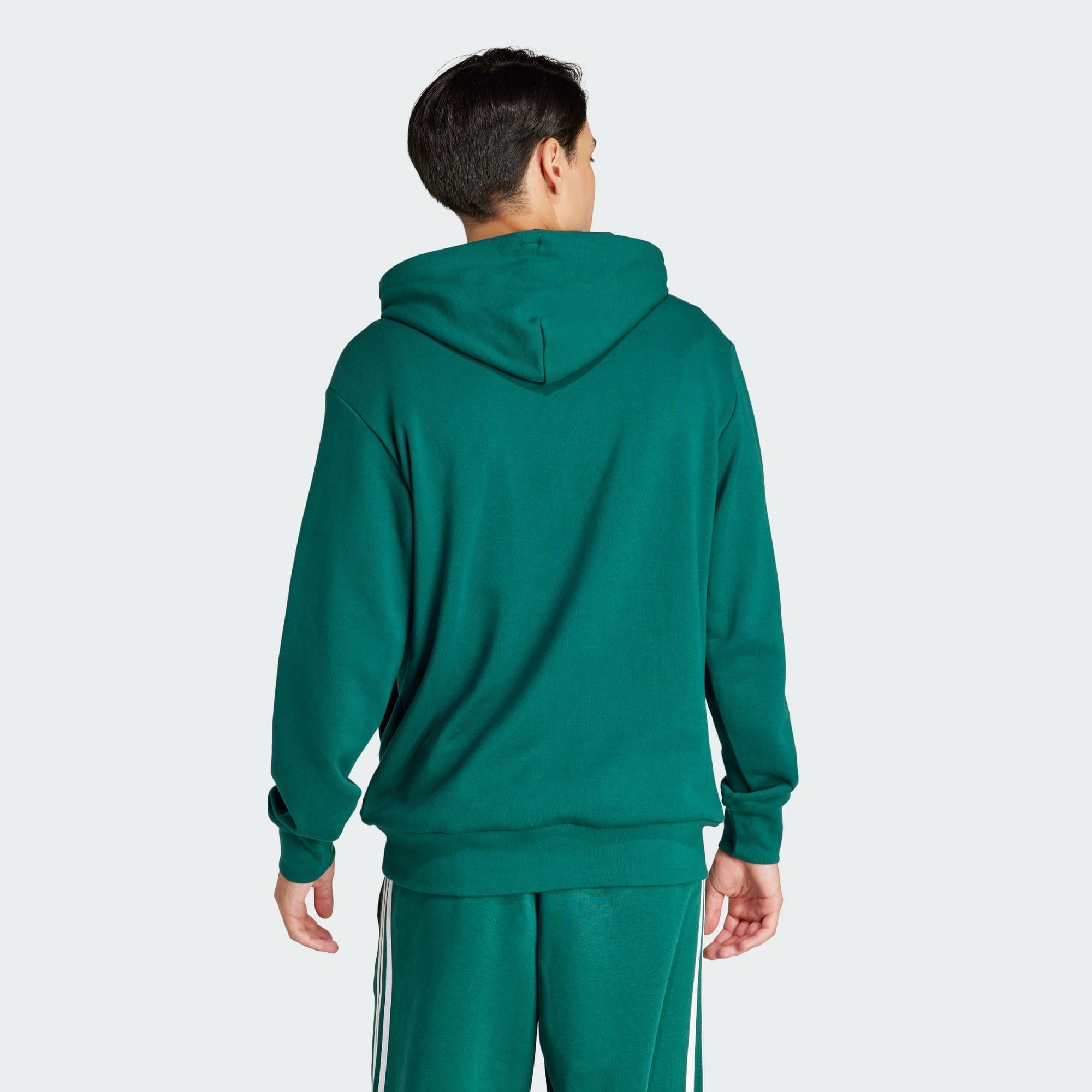 Green Collegiate Sportswear ESSENTIALS BIG Hoodie LOGO adidas TERRY FRENCH HOODIE