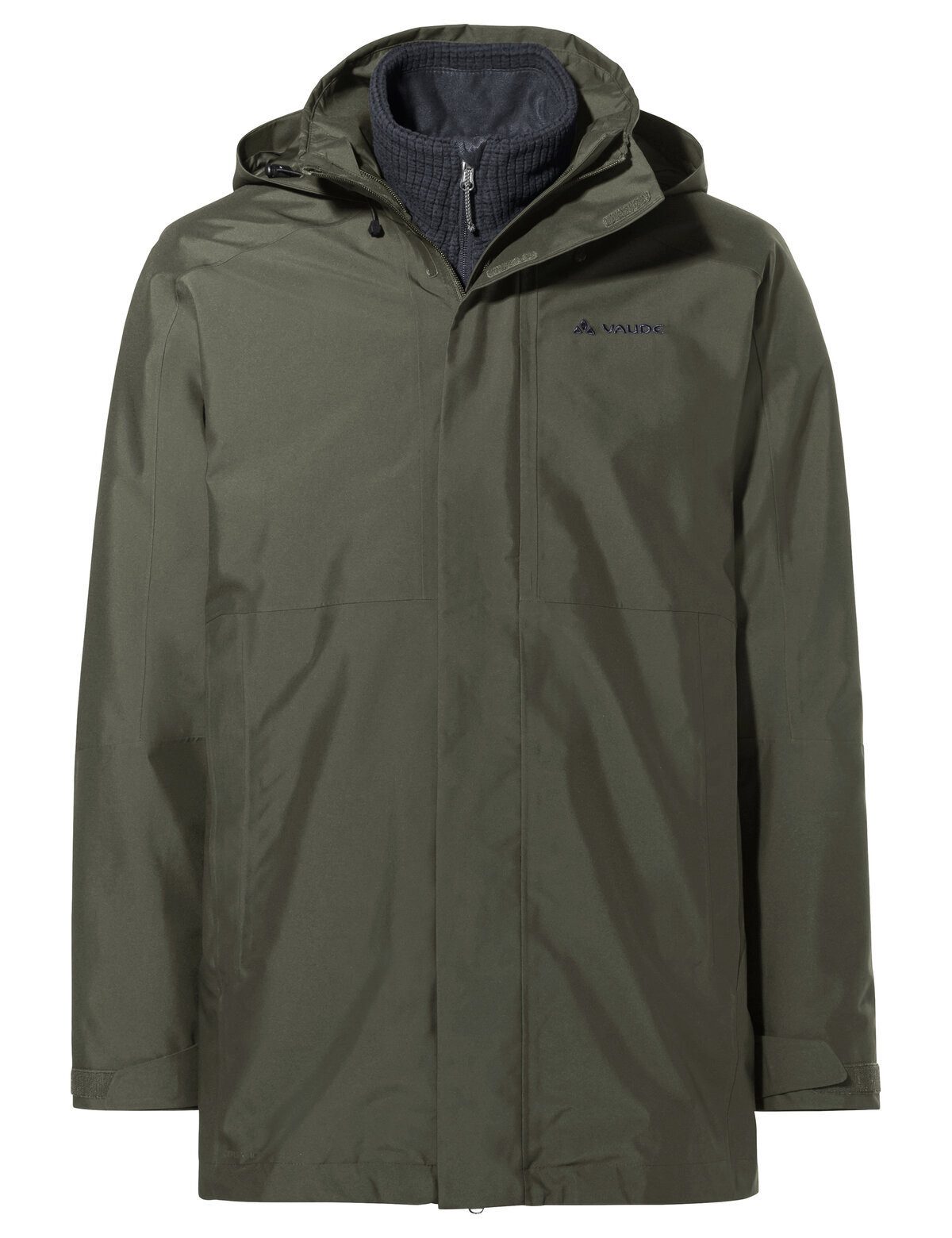 VAUDE 3-in-1-Funktionsjacke Men's Idris 3in1 Parka IV robuste Doppeljacke für Trekking und Wandern