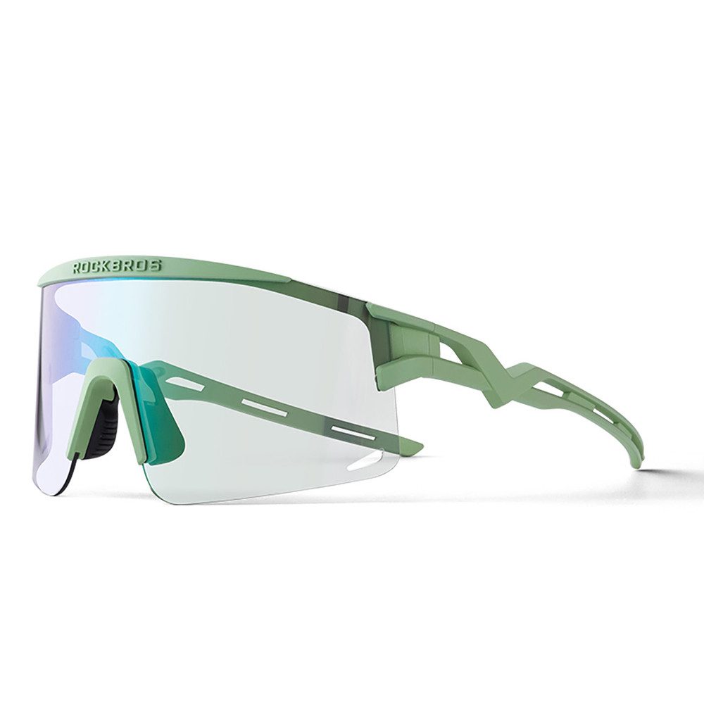 ROCKBROS Fahrradbrille Radsportbrille Sportsonnenbrille Schutzbrille, (Spar-Set, 1-St., 26 g ultraleicht), photochrom, UV400, TR90, 26 g, Korrektureinsatz