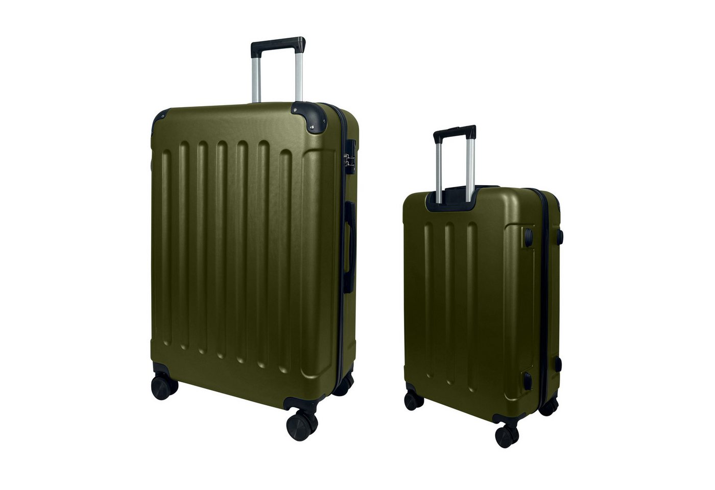 MTB Koffer Koffer Reisekoffer ABS Trolley 4 Zwillingsrollen M/L/XL oder Set