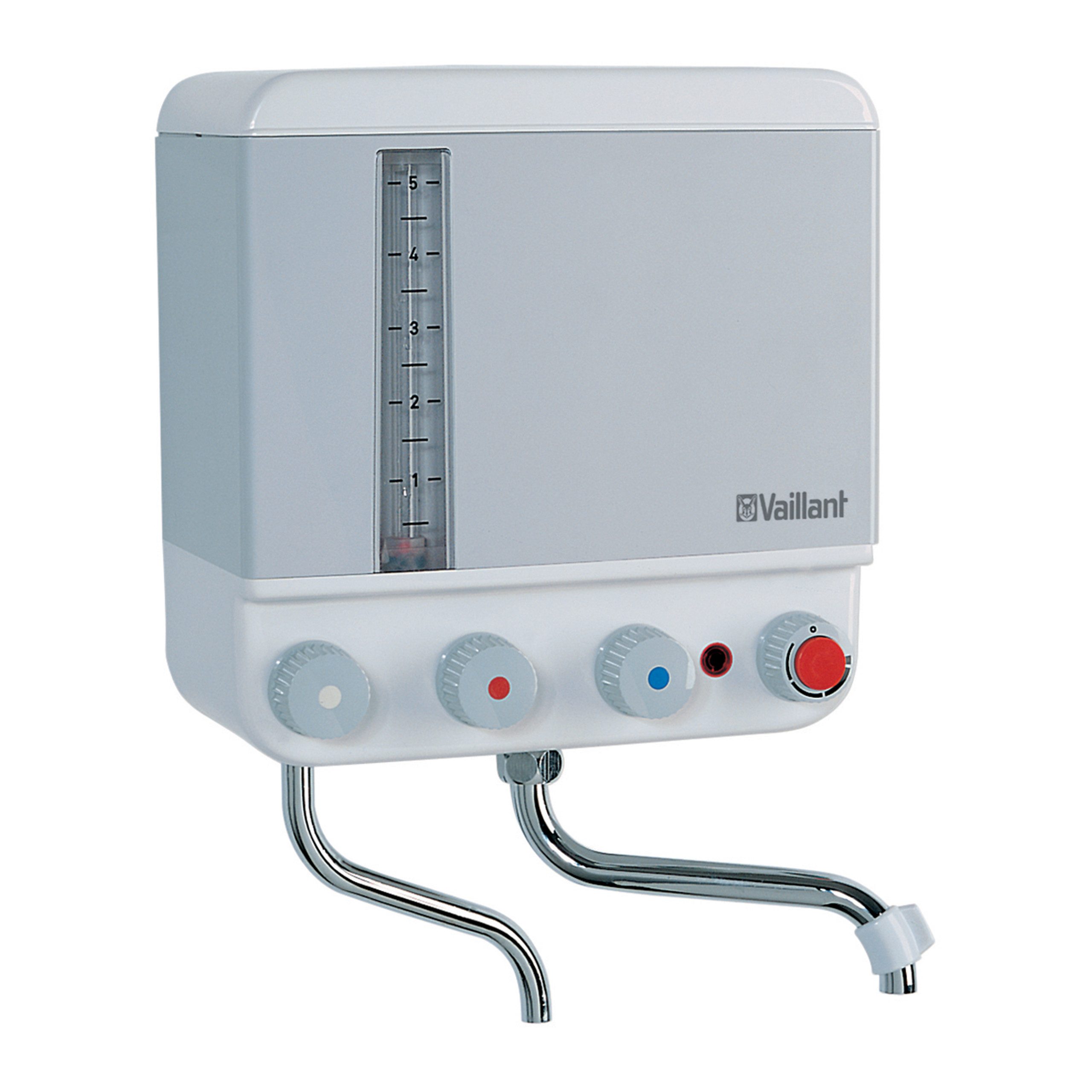 Vaillant Kochendwassergerät VEK5LWGR, min. 30 °C, max. 100 °C, 1 St., Integrierte Armatur, Fortkochautomatik, Trockengehschutz