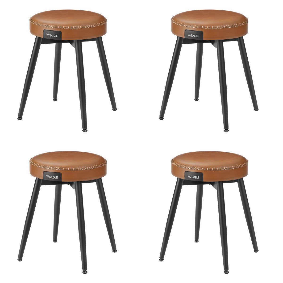 VASAGLE Sitzhocker (4 St), Esszimmerstuhl, EKHO günstig online kaufen