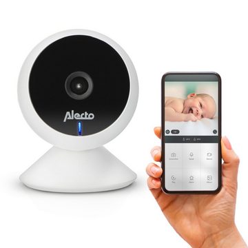 Alecto Video-Babyphone SMARTBABY5 - WLAN-Babyphone mit Kamera, mit Rückmeldefunktion, Smart Life App für iOS und Android