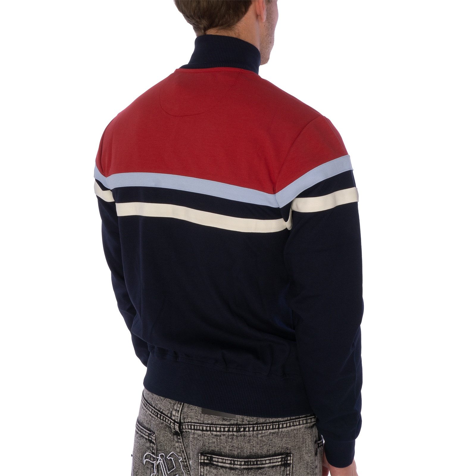 Trojan Sweatjacke Sweatjacke Trojan Panel Stripe günstig online kaufen