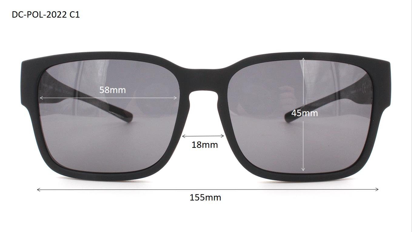 DanCarol Sonnenbrille DC-POL-2022A-N-Überbrillen mit Polarisierte Gläser