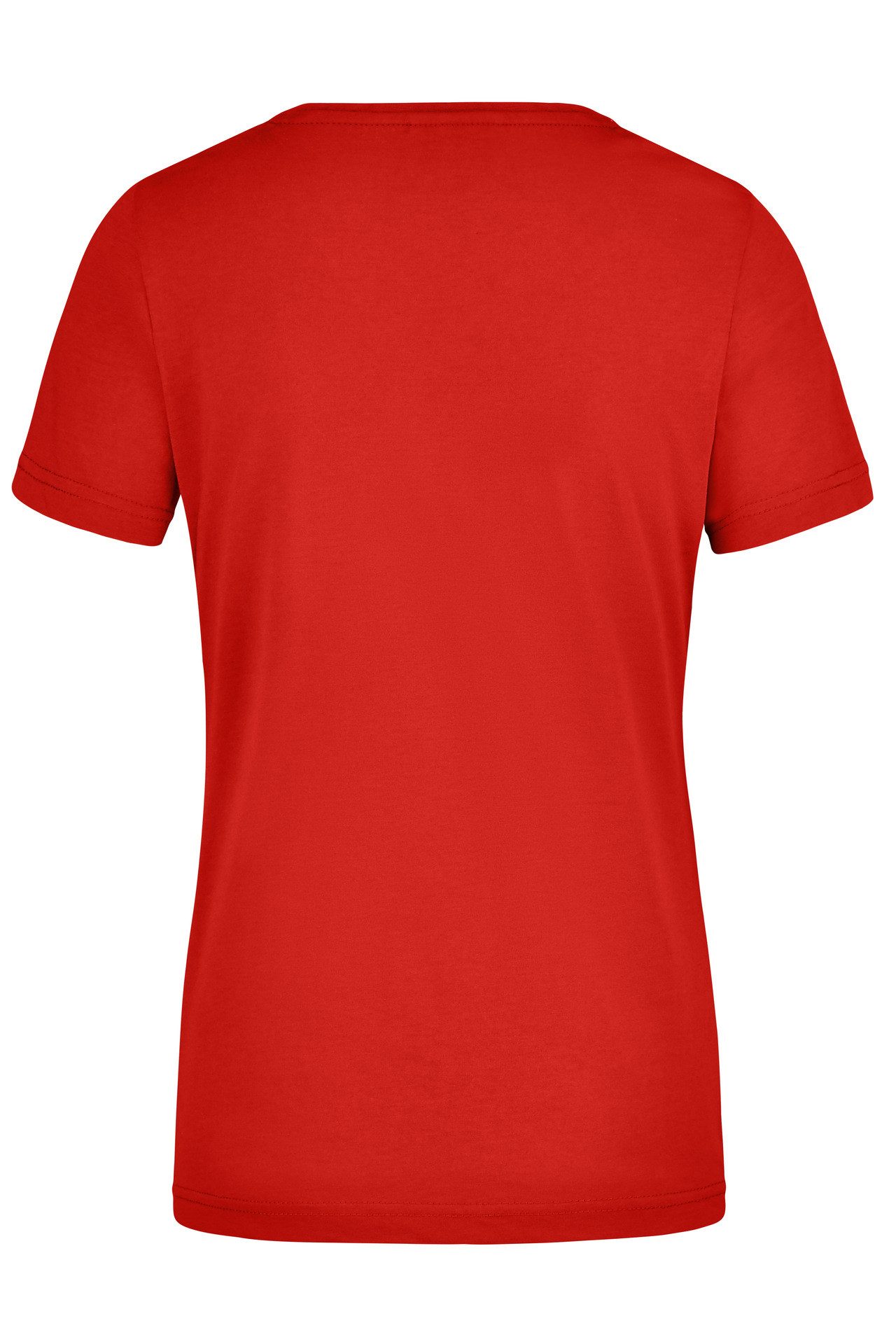 James & Nicholson T-Shirt 3er-Pack Strapazierfähiges und pflegeleichtes Damen T-Shirt JN837 (Spar-Set, 3er-Pack) Leicht tailliertes Damen T-Shirt mit V-Ausschni – Bild 3 von 5