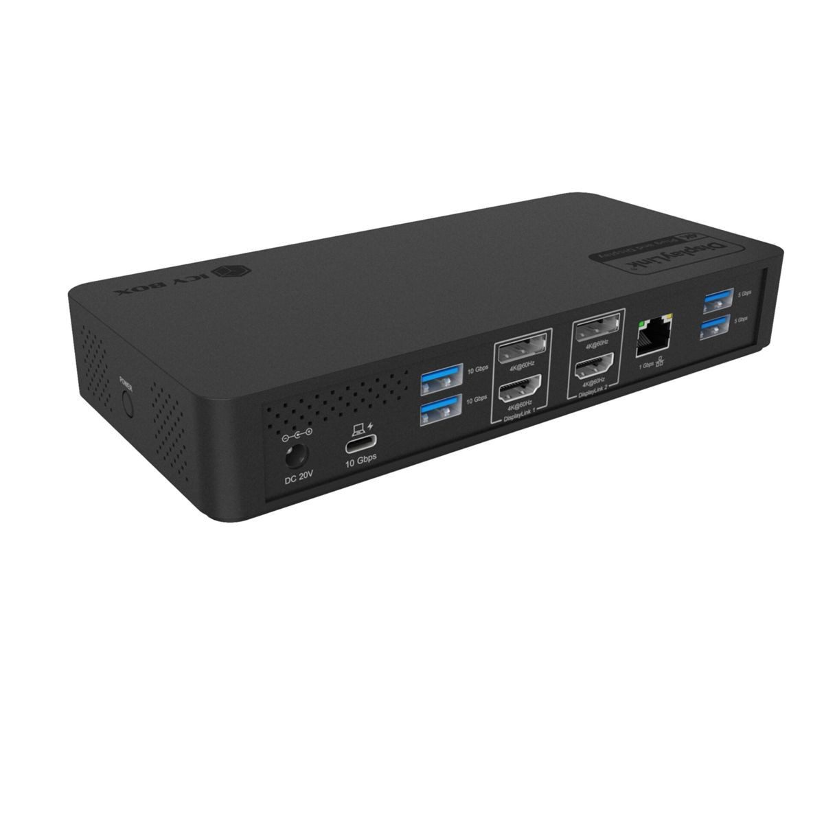 ICY BOX Festplatten-Gehäuse Heart Dock 2255 11-in-1 DockingStation
