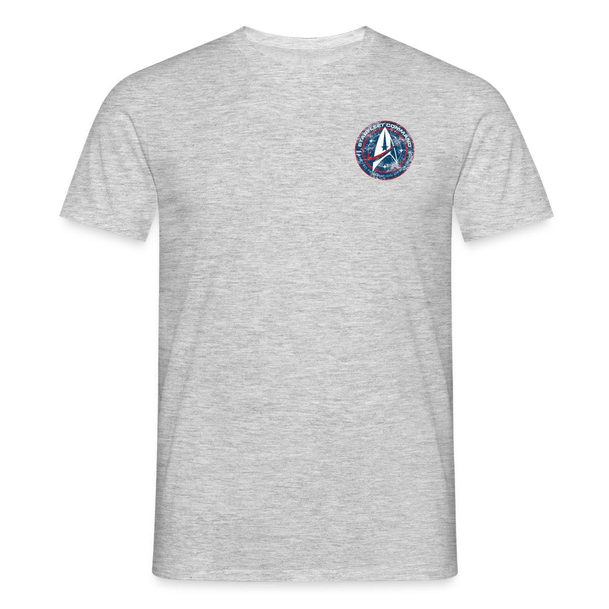 T-Shirt Star Trek Discovery Abzeichen Sternenflotte Klein Männer T-Shirt